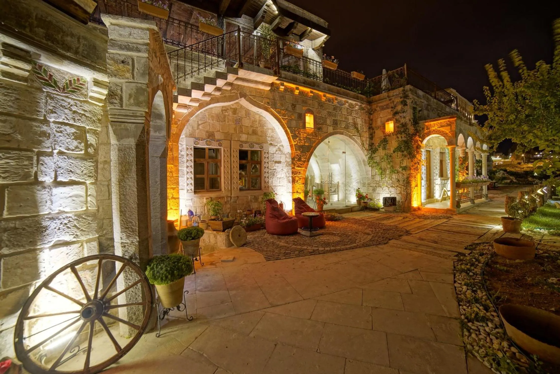 Facade/entrance in Panoramic Cave Hotel