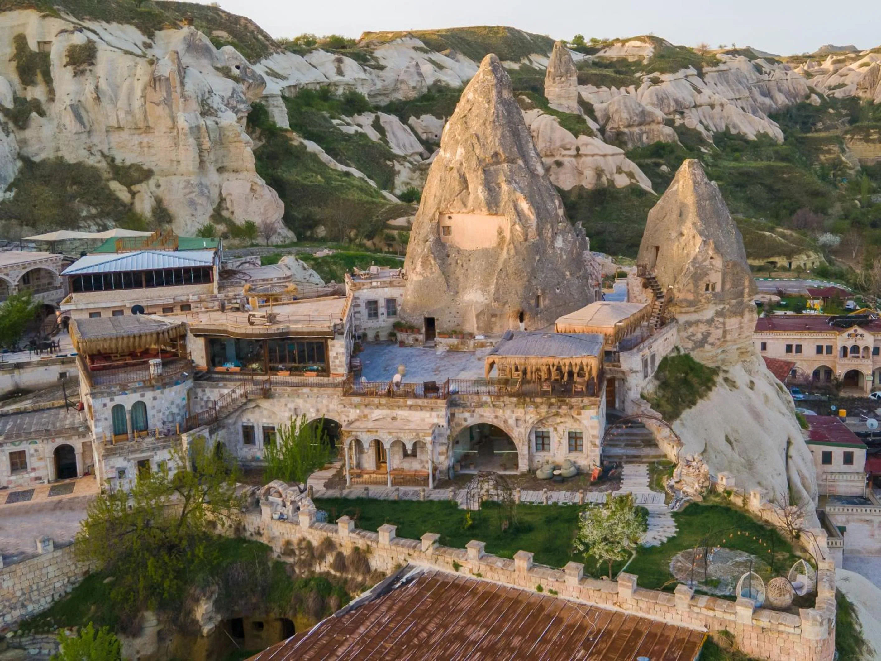 Bird's eye view in Panoramic Cave Hotel
