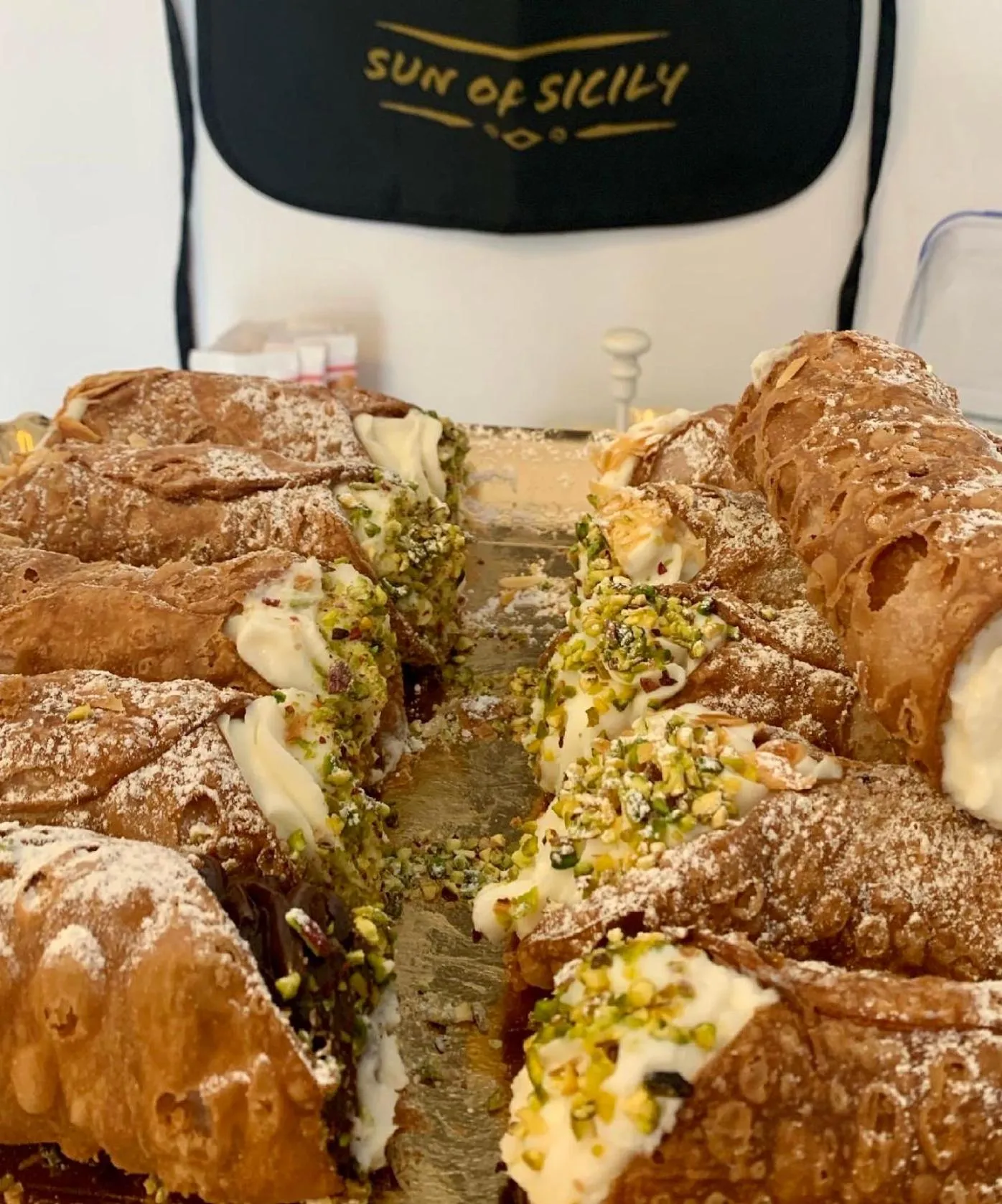 Continental breakfast in Sun of Sicily