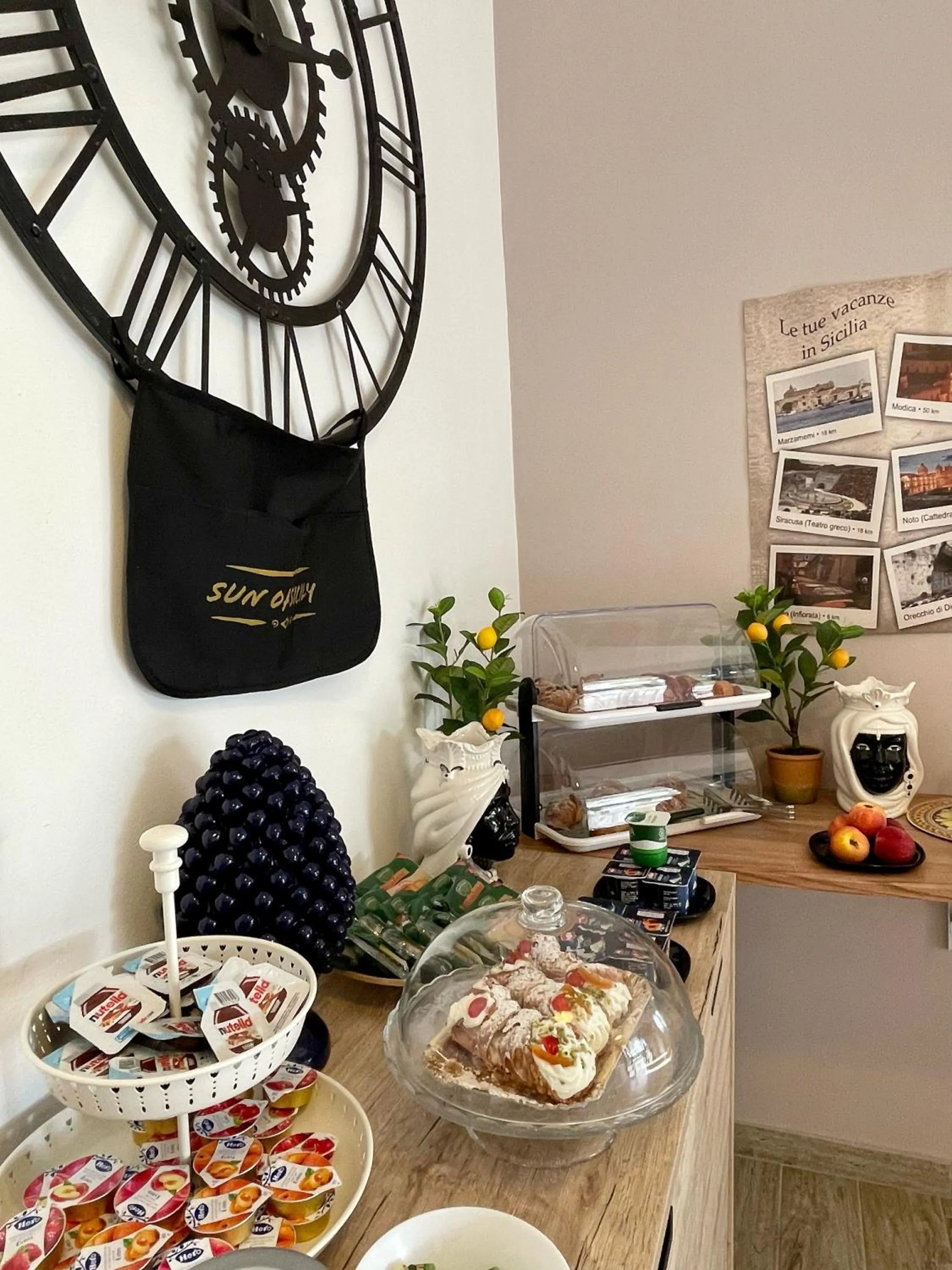 Breakfast in Sun of Sicily