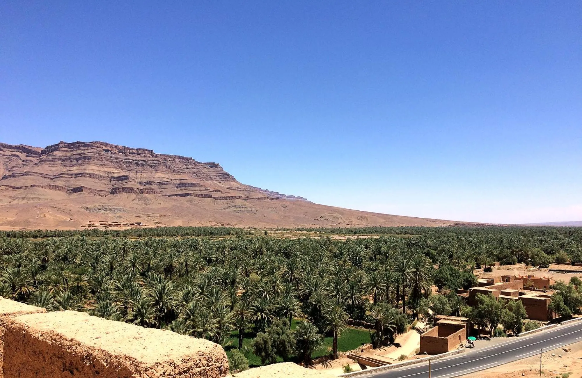 Garden in Kasbah Oulad Othmane