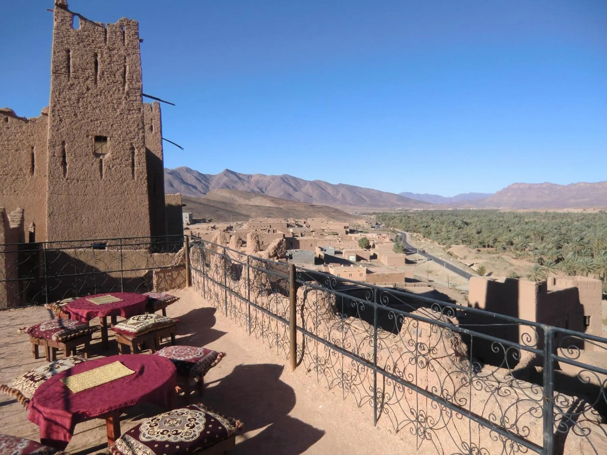 Balcony/Terrace in Kasbah Oulad Othmane