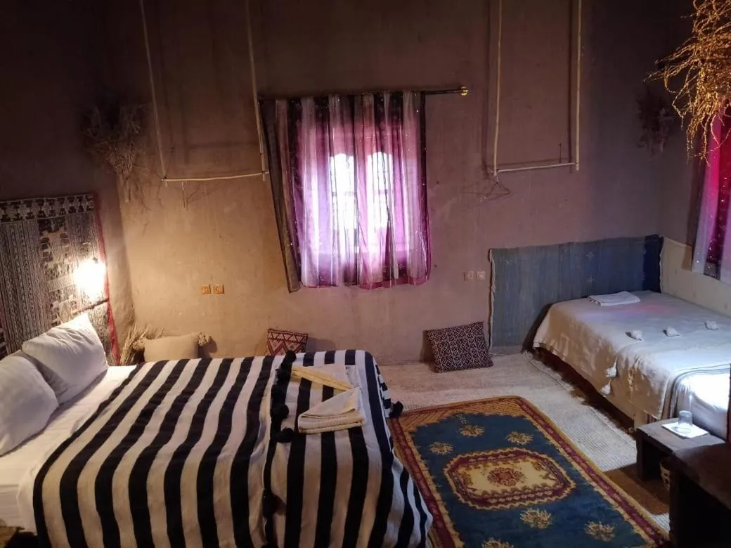 Bed in Kasbah Oulad Othmane