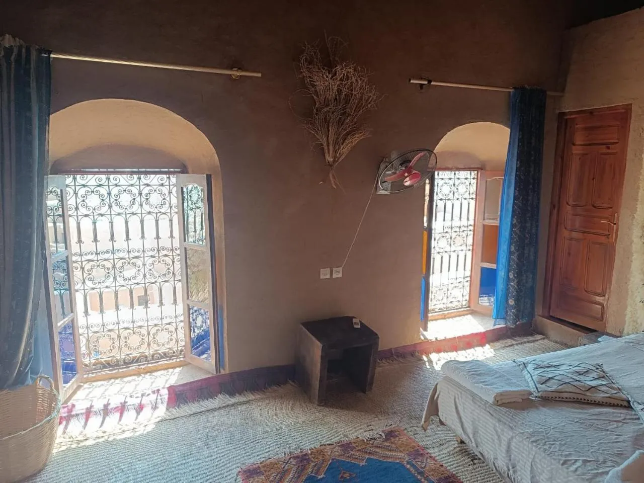 Bed in Kasbah Oulad Othmane