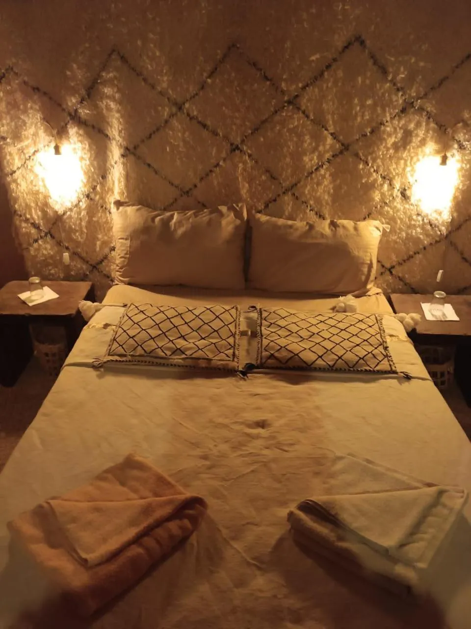 Bed in Kasbah Oulad Othmane