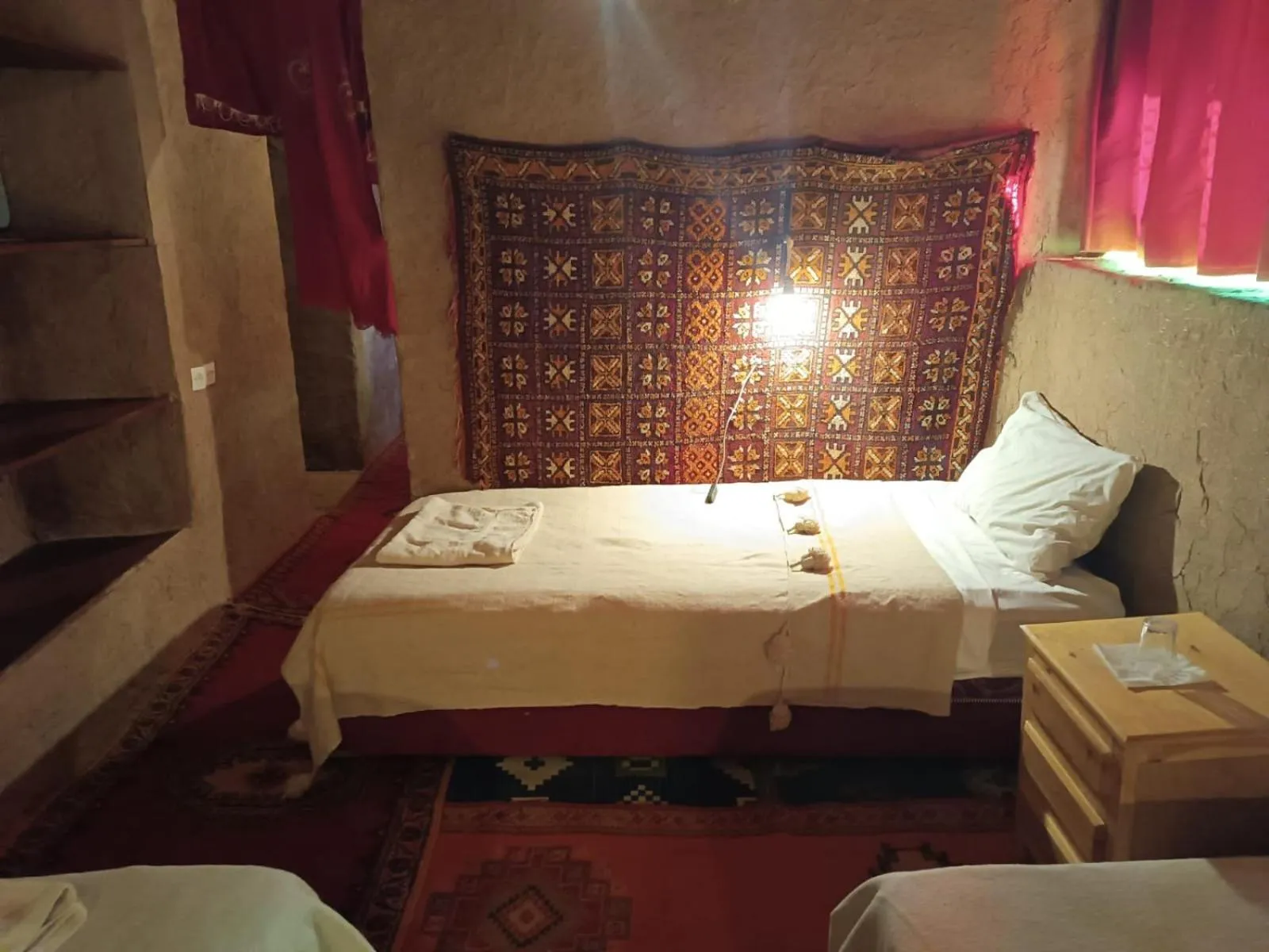 Bed in Kasbah Oulad Othmane