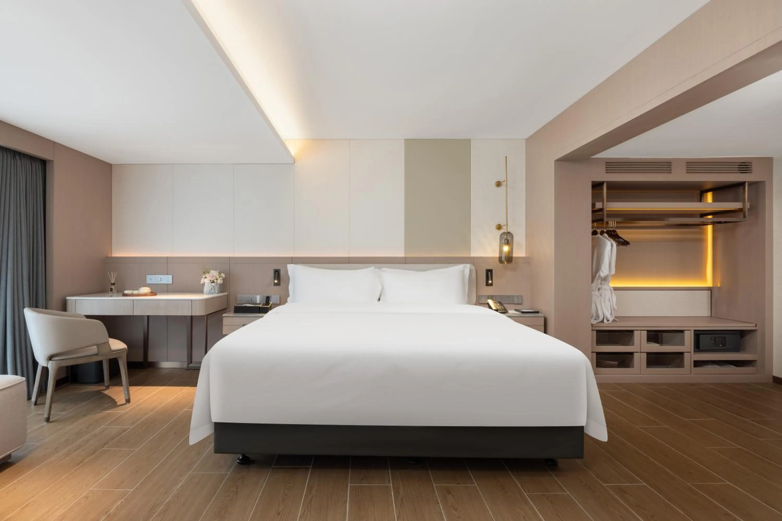 Bed in Sunflower Hotel &Residence, Futian Port Branch