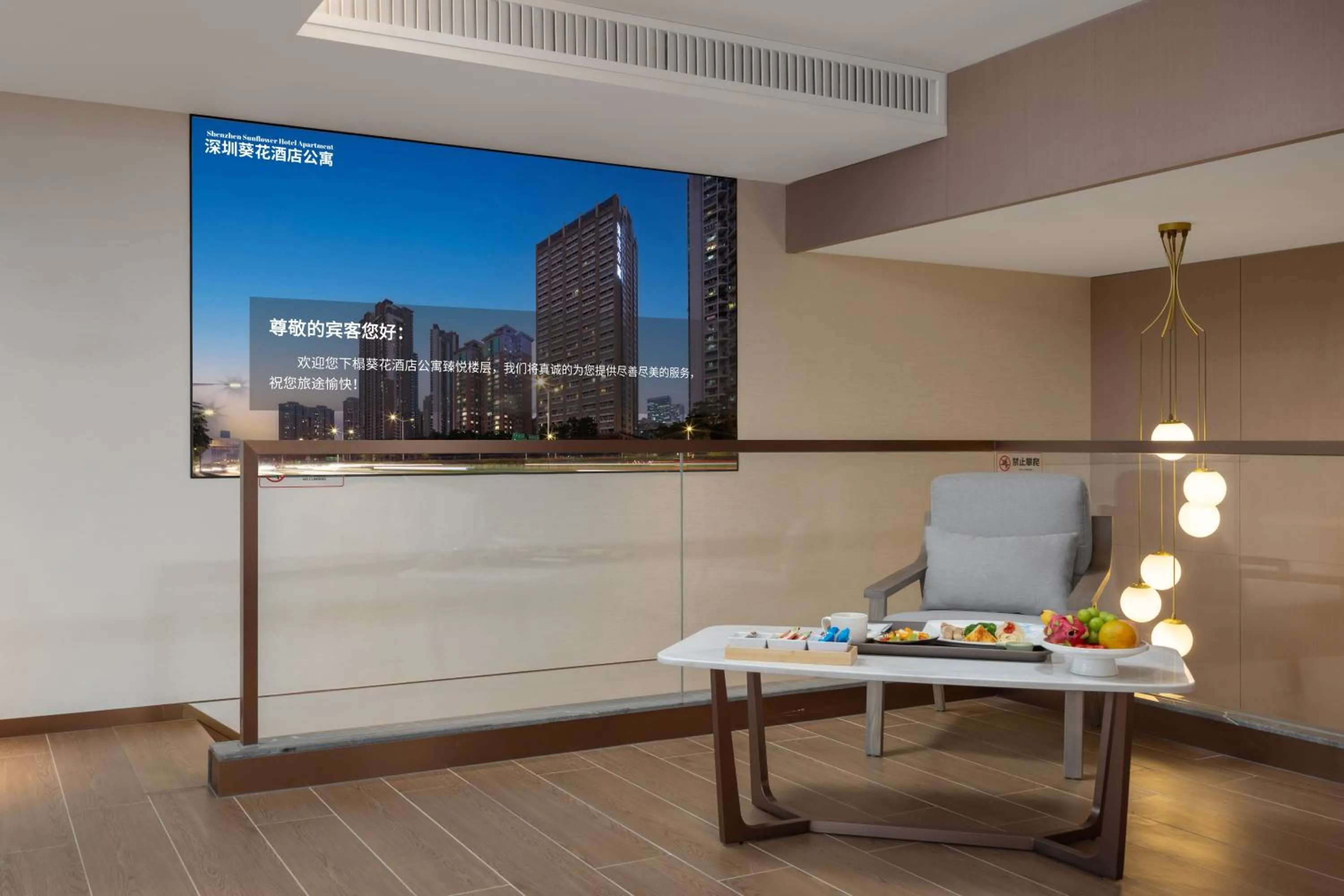 TV and multimedia in Sunflower Hotel &Residence, Futian Port Branch