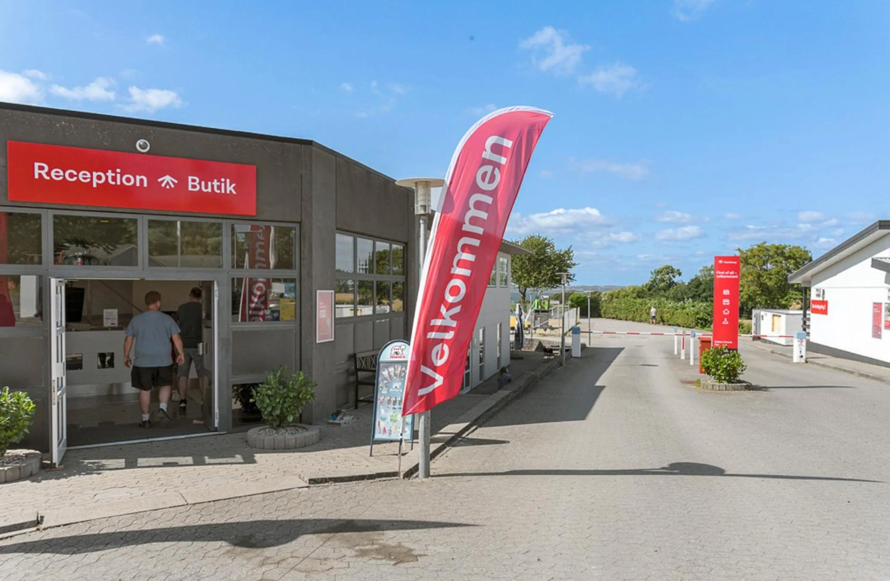 Lobby or reception in First Camp Bøjden Strand