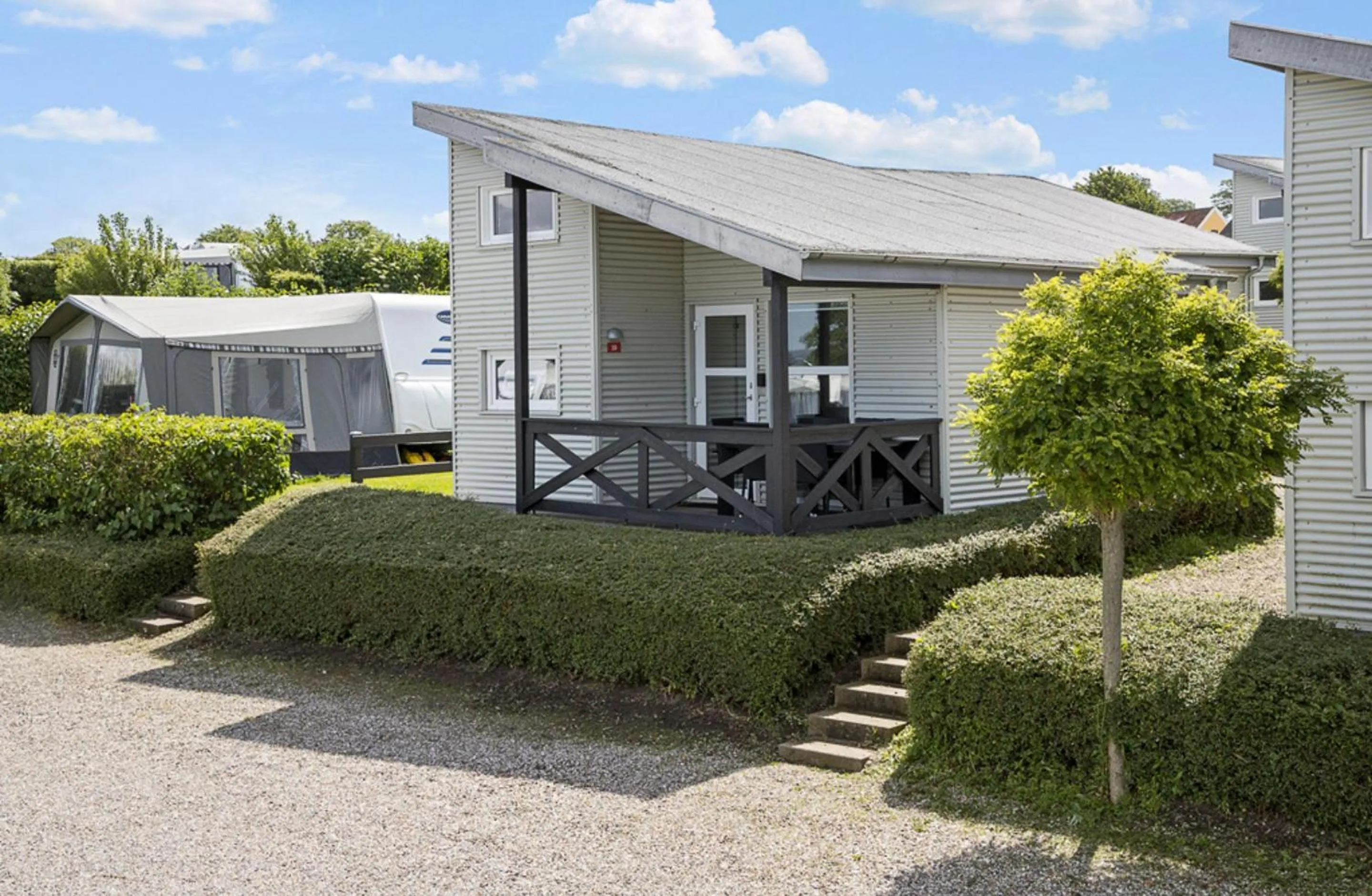 Balcony/Terrace in First Camp Bøjden Strand
