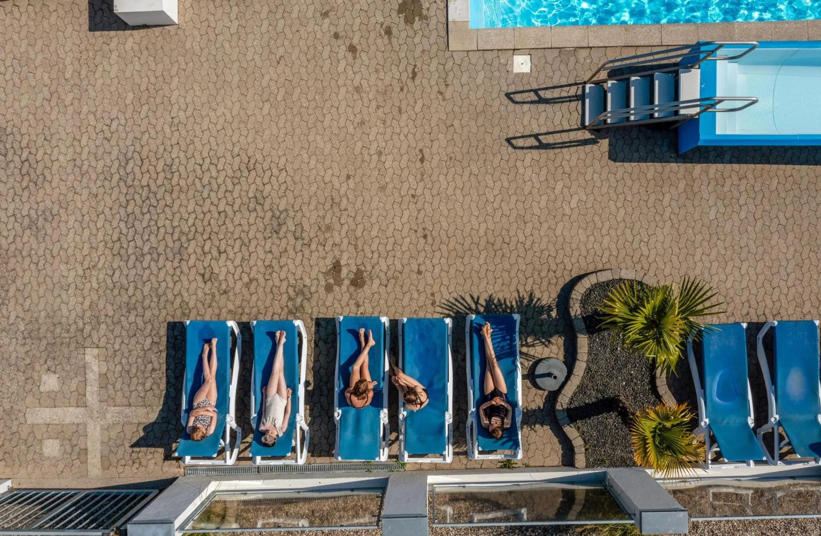 Swimming pool in First Camp Bøjden Strand