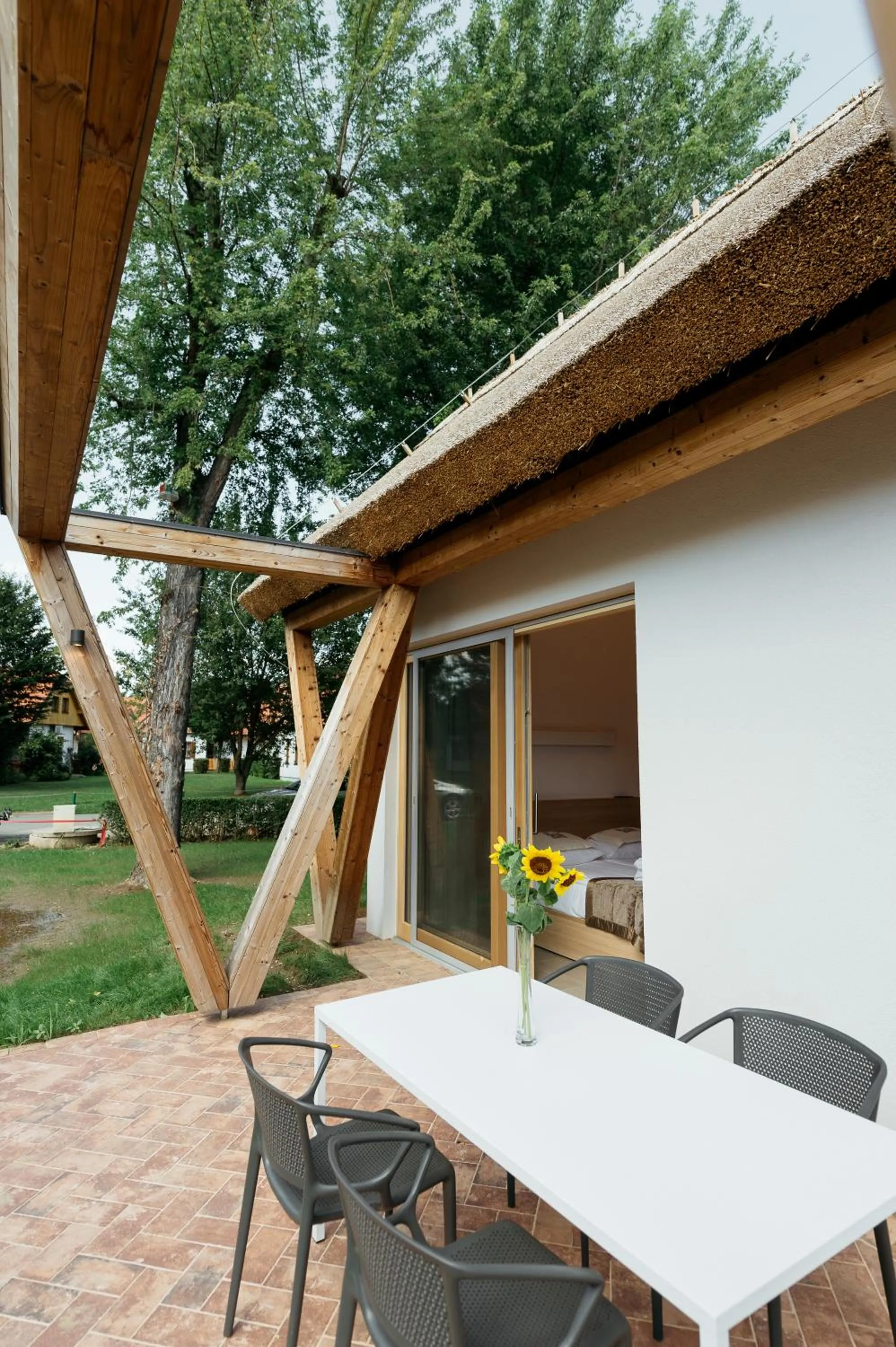 Balcony/Terrace in Hotel Ajda Depandance Prekmurska Vas - Terme 3000 - Sava Hotels & Resorts