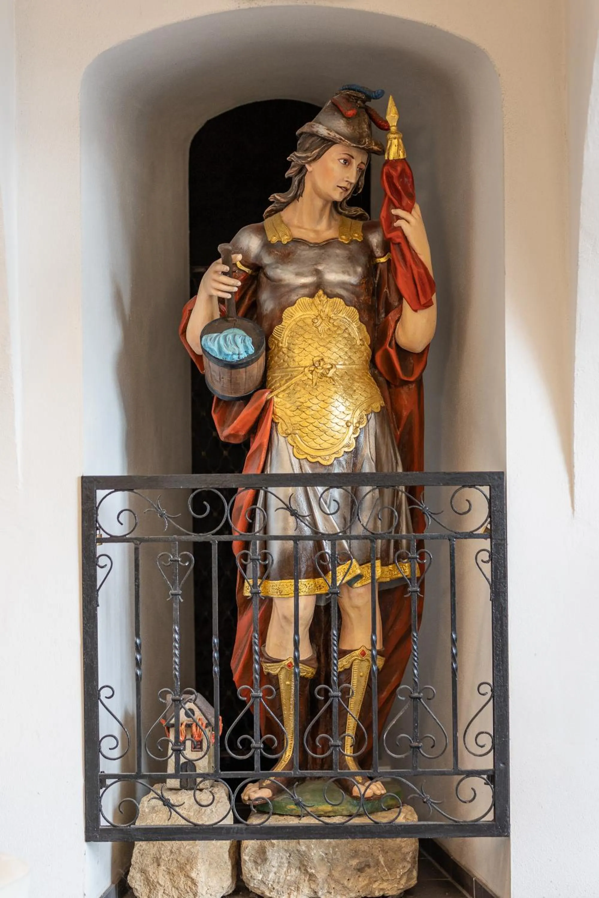 Decorative detail in Kaiser von Österreich, Historik- und Thermalhotel