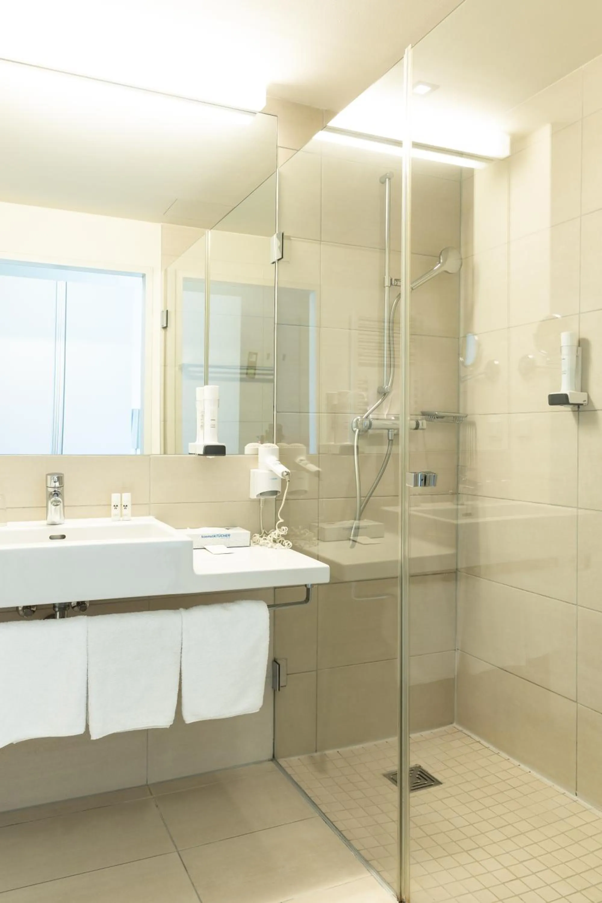 Shower in Kaiser von Österreich, Historik- und Thermalhotel