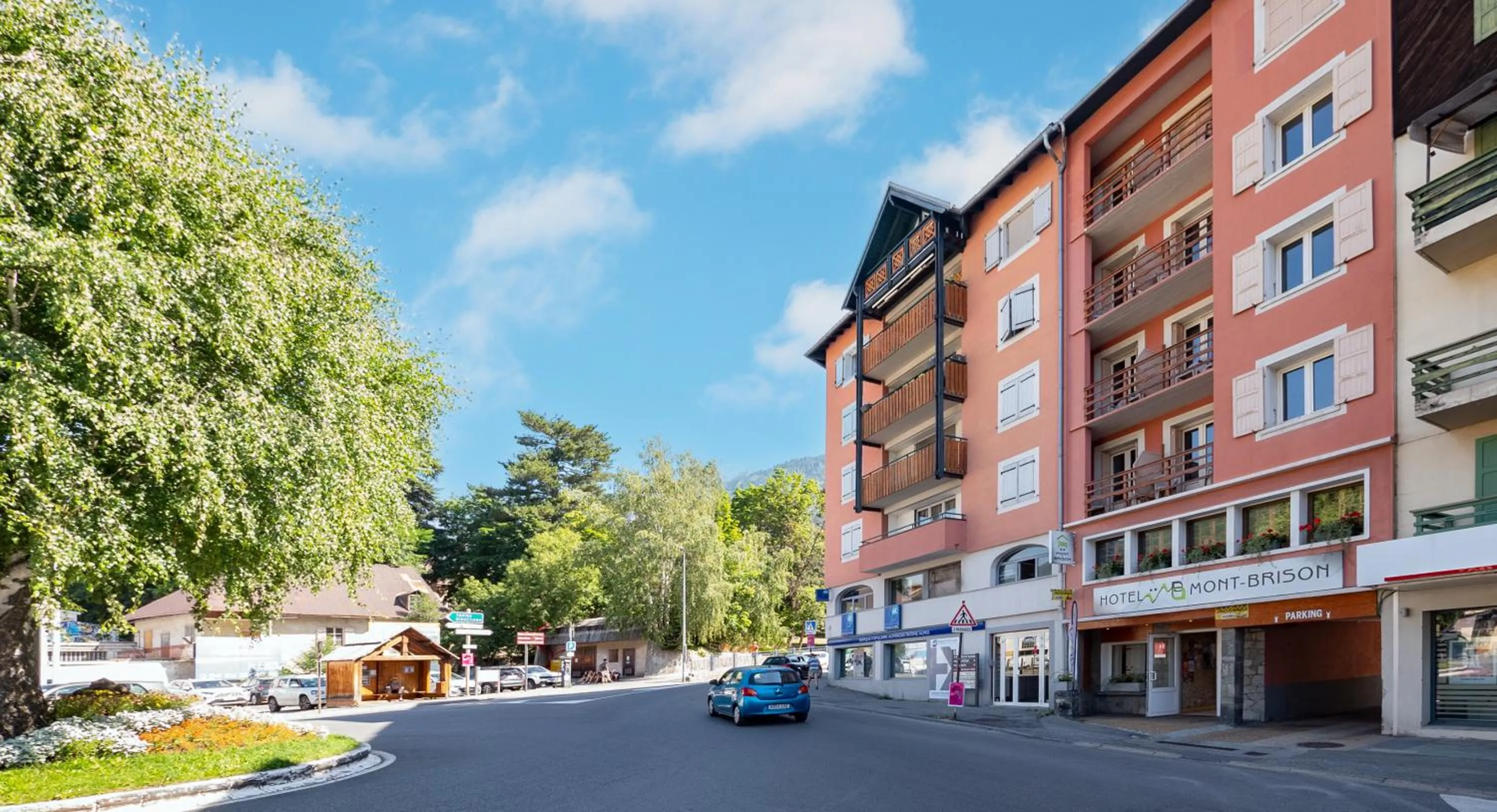 View (from property/room) in Hôtel Mont-Brison