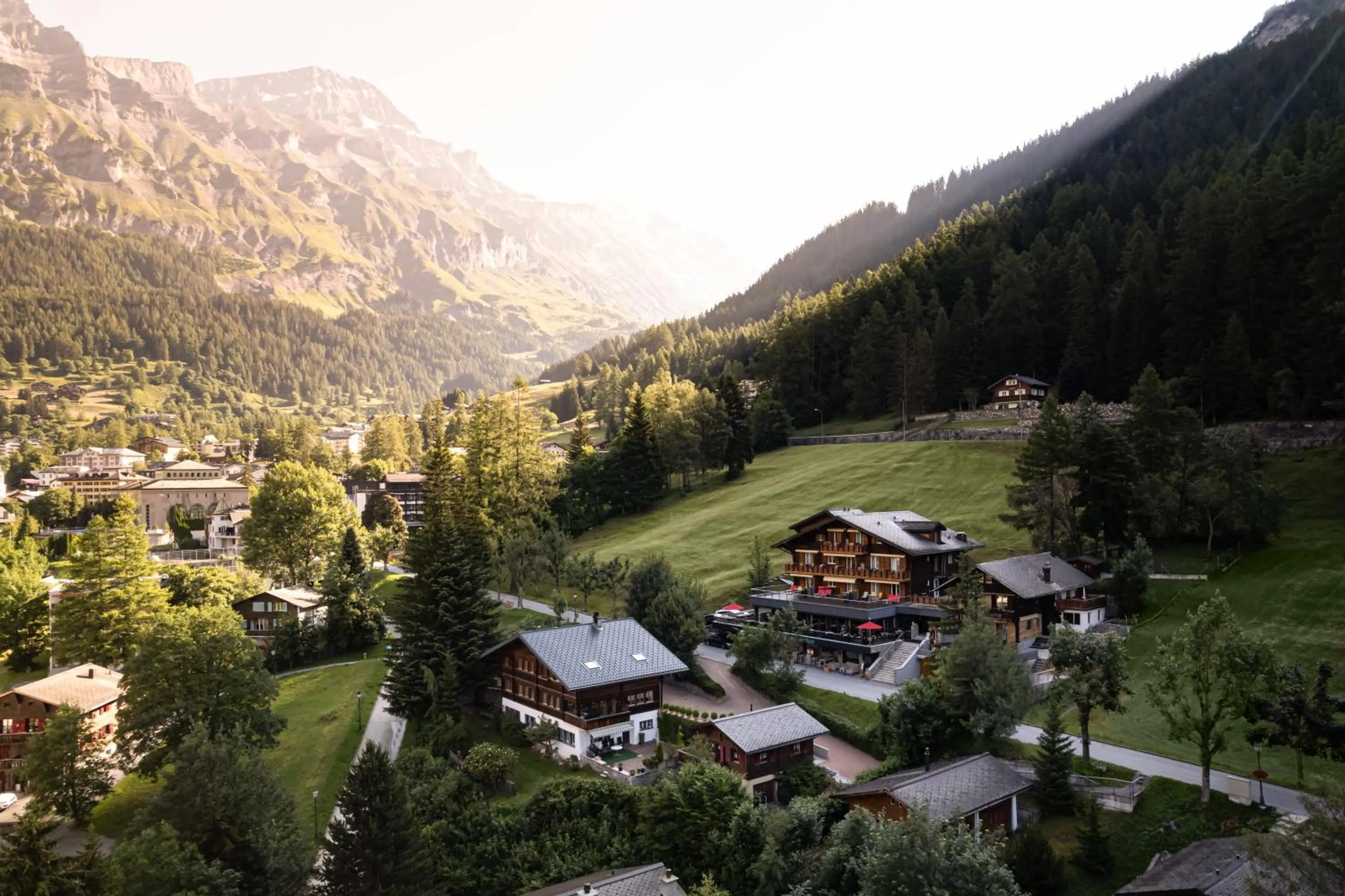 Property building in Hotel Restaurant Waldhaus