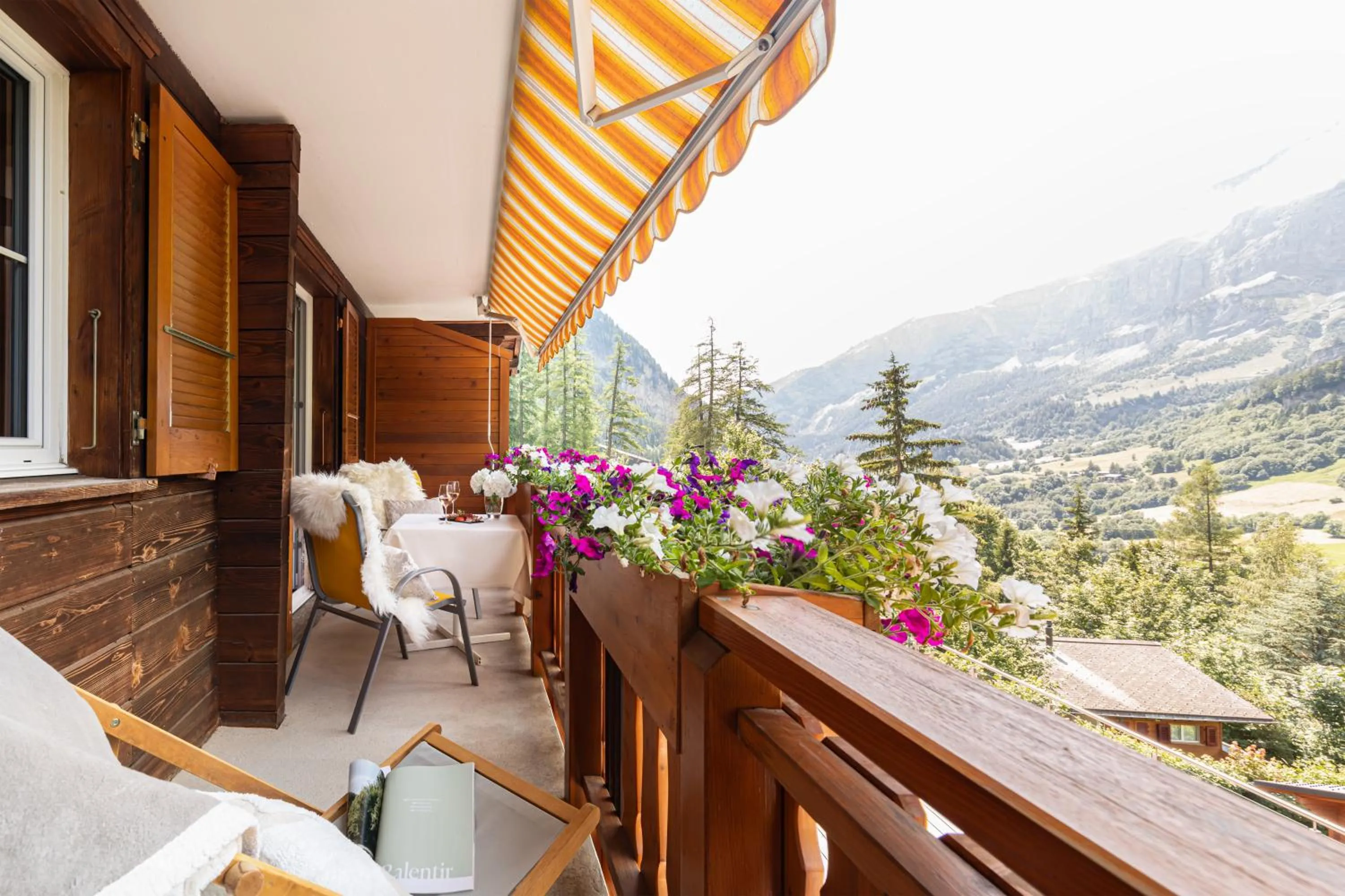 Day in Hotel Restaurant Waldhaus