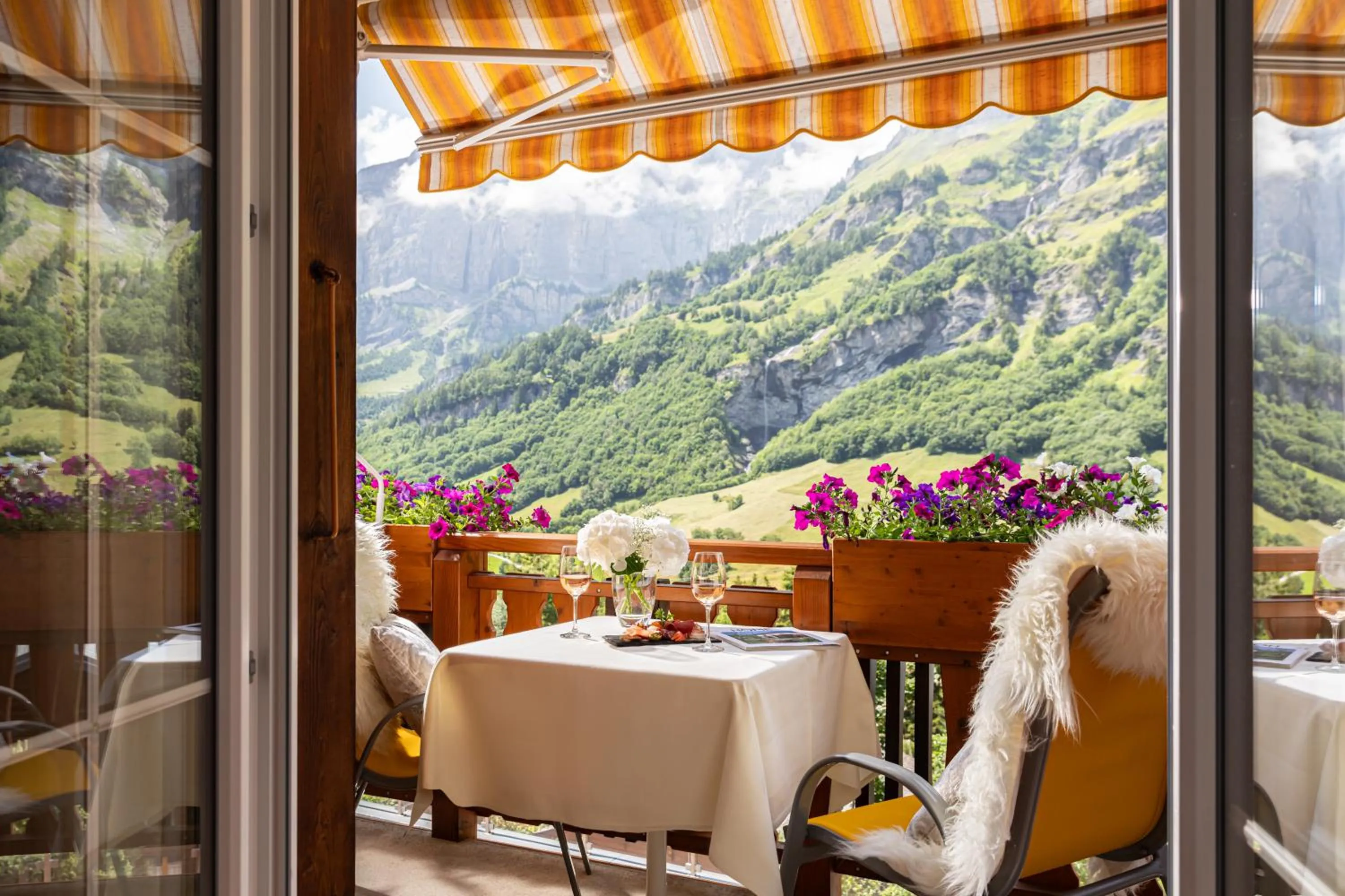 Natural landscape in Hotel Restaurant Waldhaus