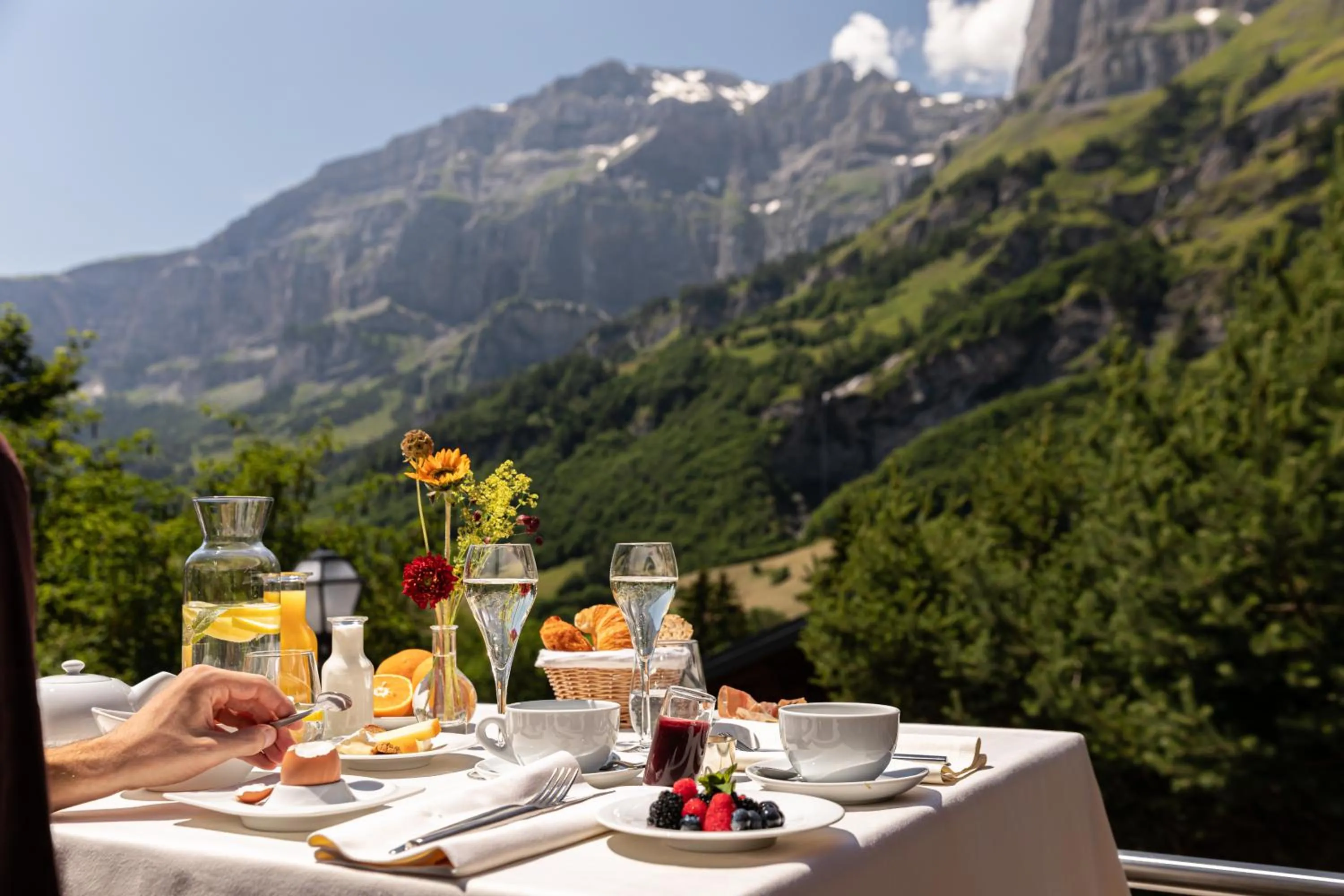 View (from property/room) in Hotel Restaurant Waldhaus