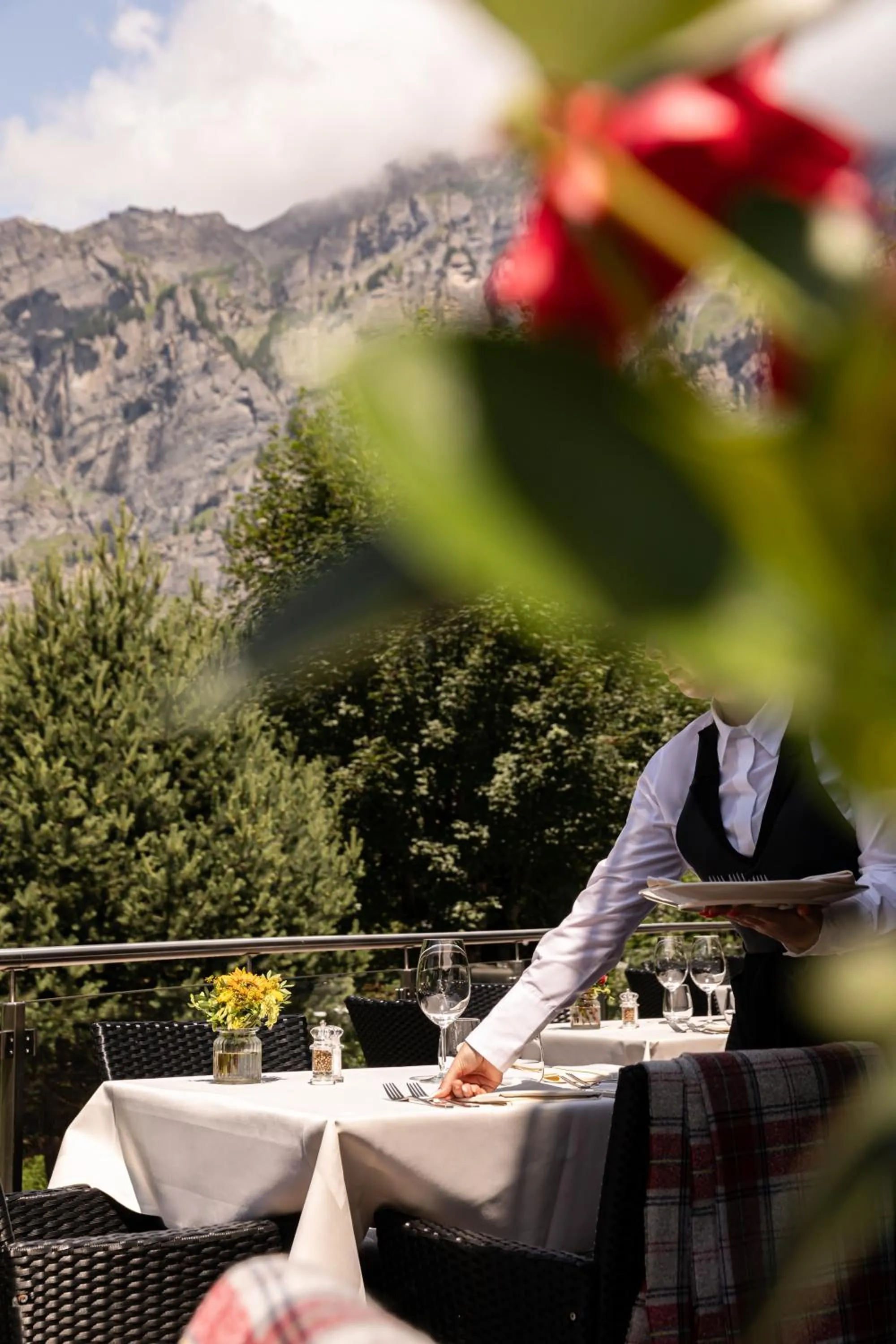 Restaurant/places to eat in Hotel Restaurant Waldhaus