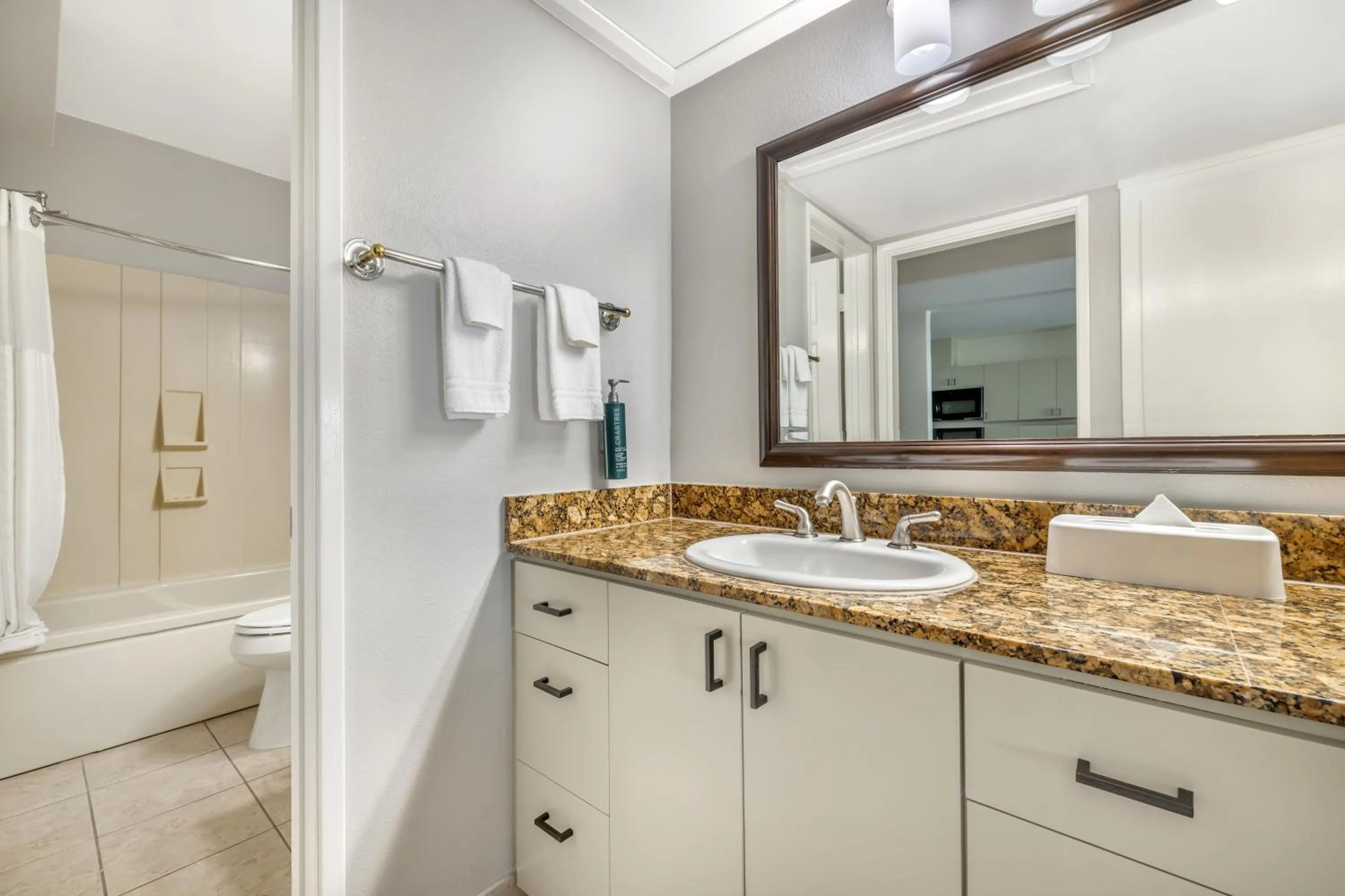 Bathroom in Hilton Vacation Club Palm Canyon Palm Springs