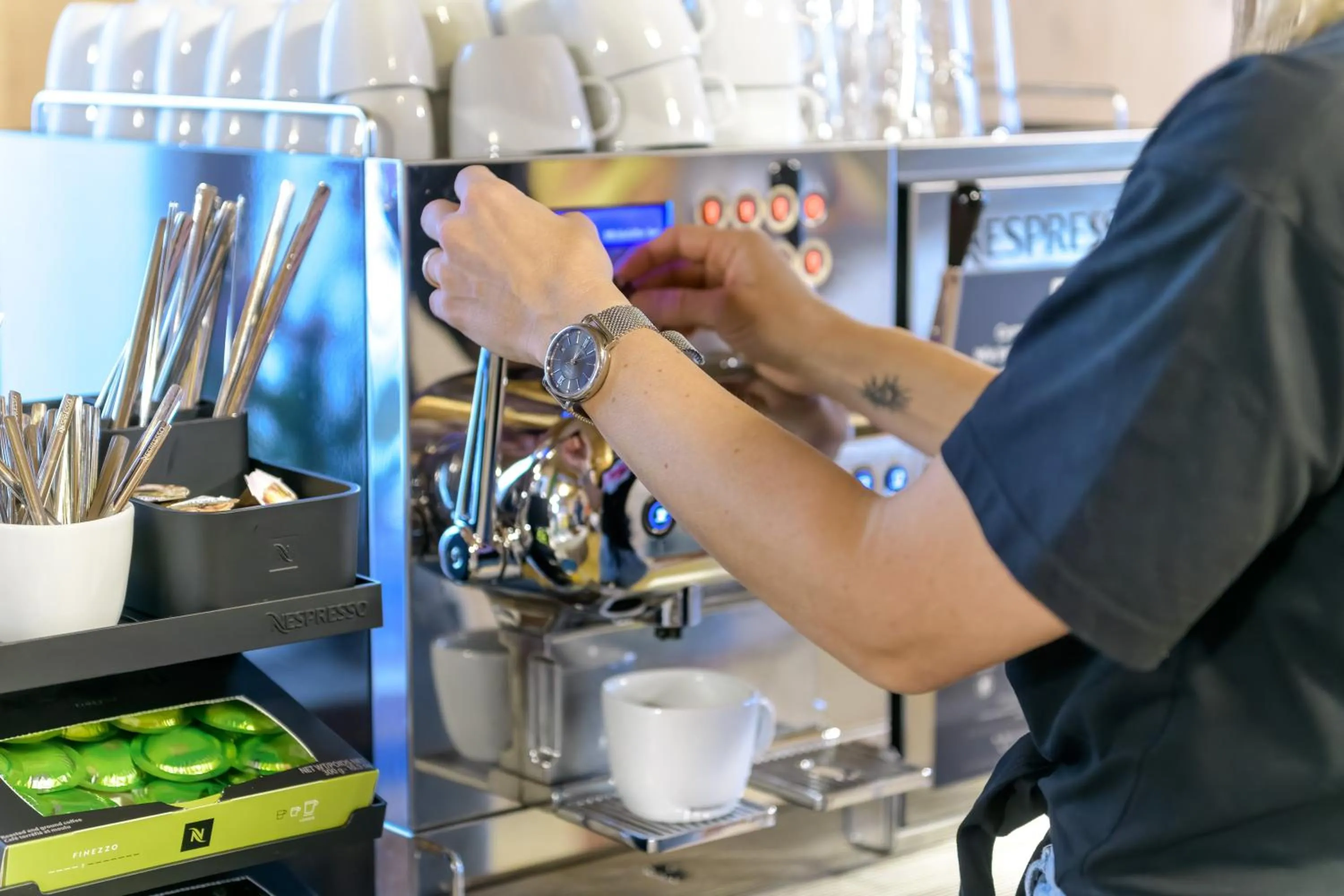 Buffet breakfast in Poschiavo Suisse Hotel