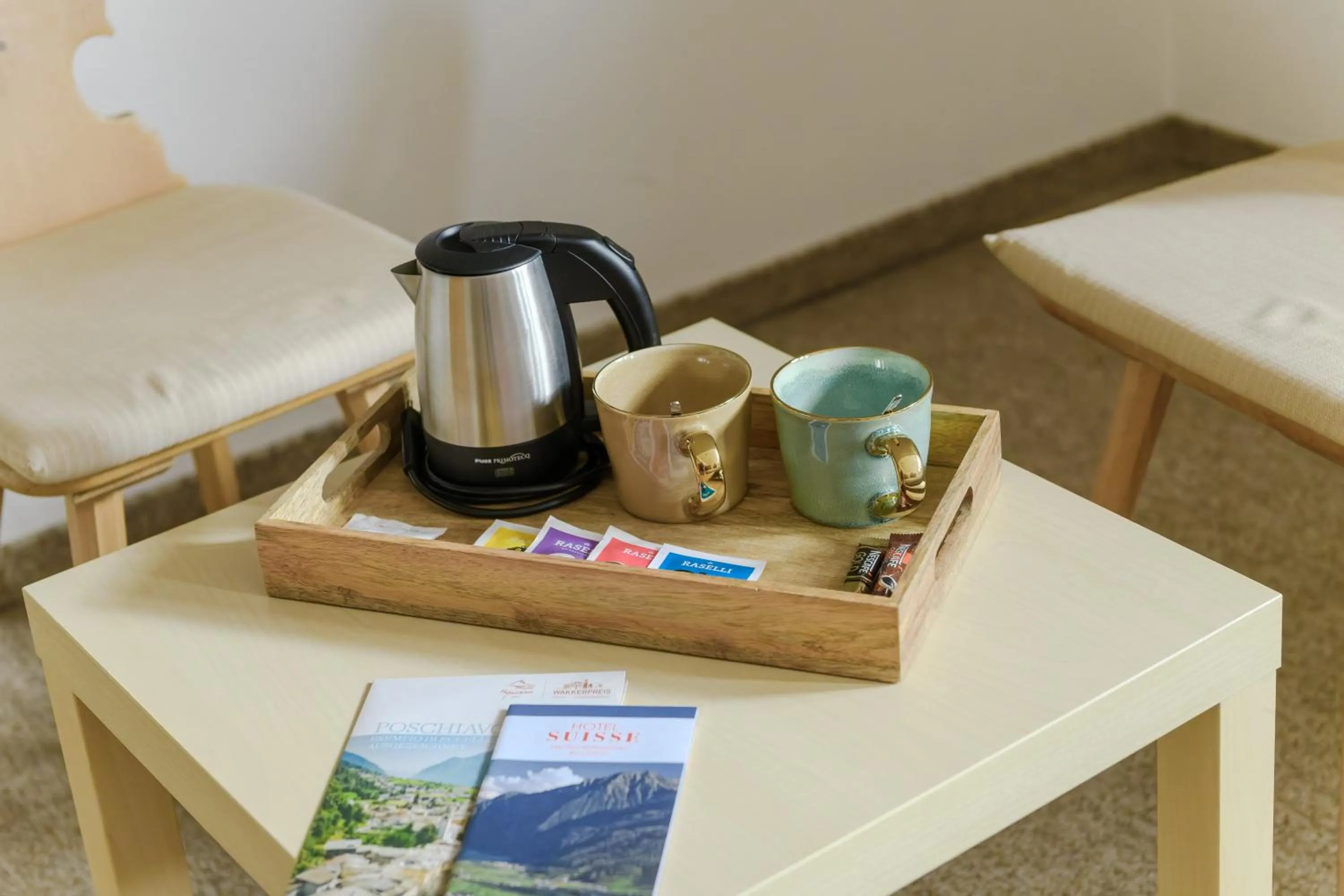 Coffee/tea facilities in Poschiavo Suisse Hotel
