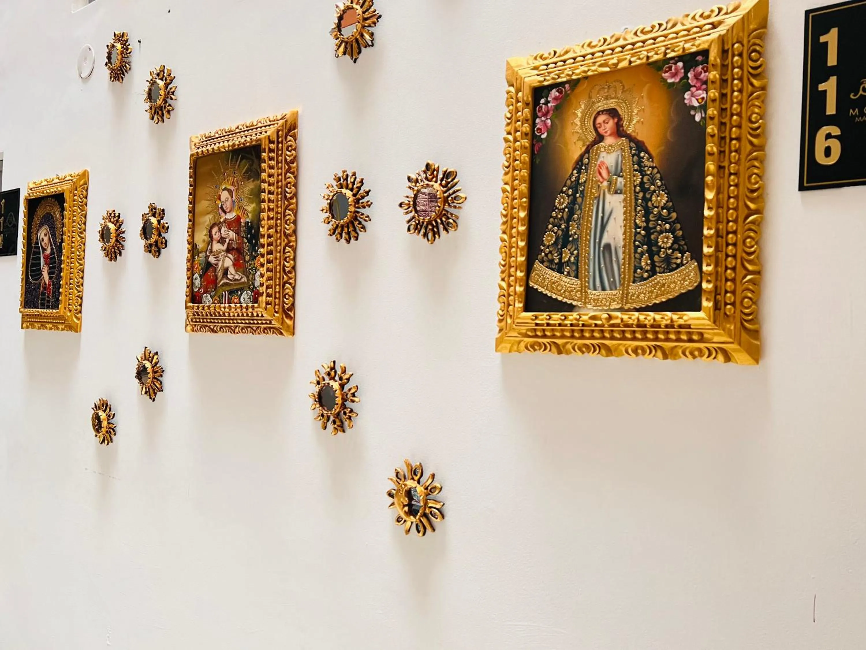 Decorative detail in Montreal Magdalena Del Mar Hotel