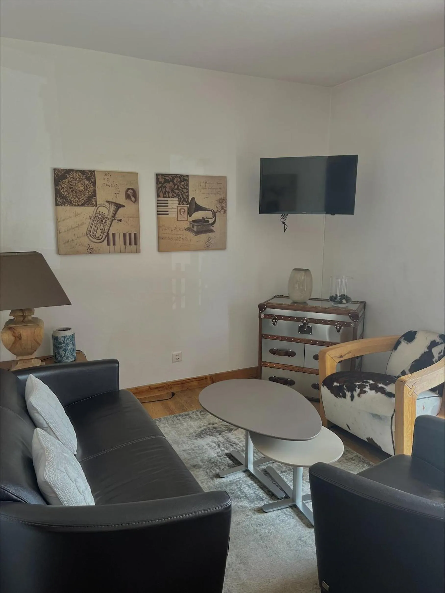 Living room in Hotel Ermitage Verbier