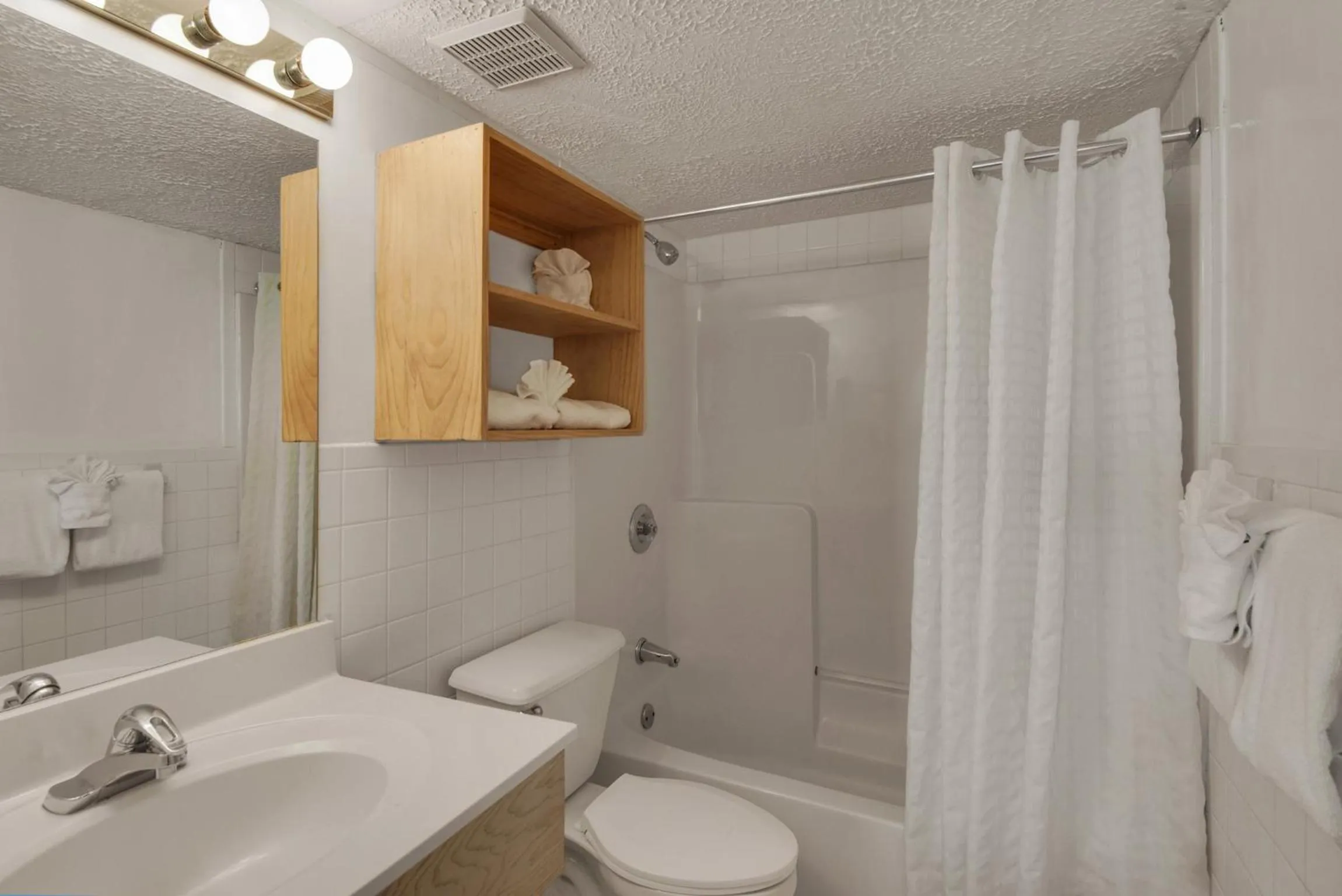 Shower in Ramada by Wyndham Panama City Beach / Beachfront