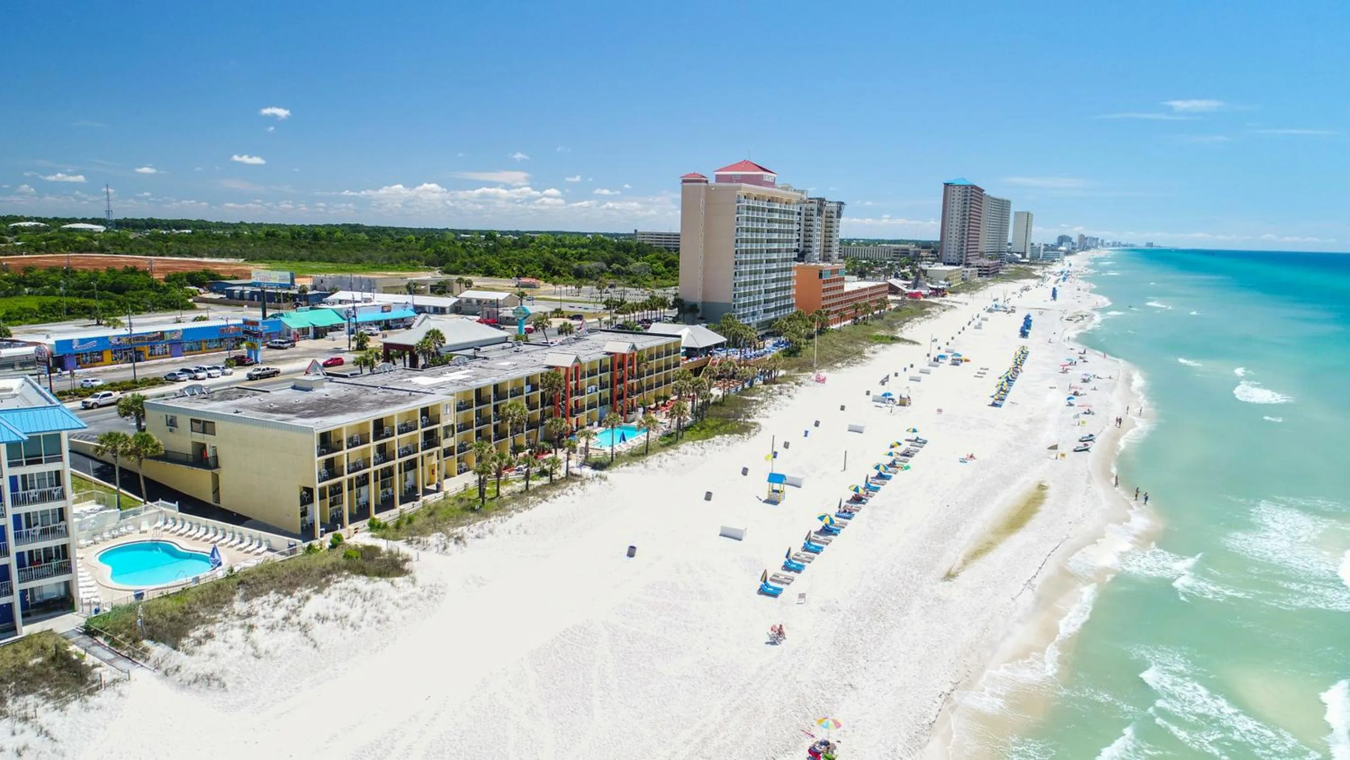 Bird's eye view in Ramada by Wyndham Panama City Beach / Beachfront