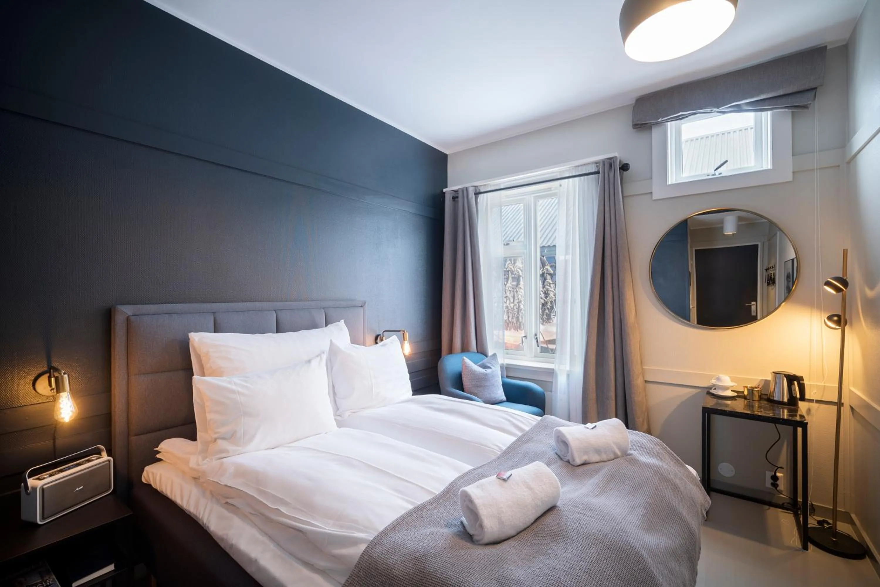 Bed in Villa Bryggekanten - by Classic Norway Hotels