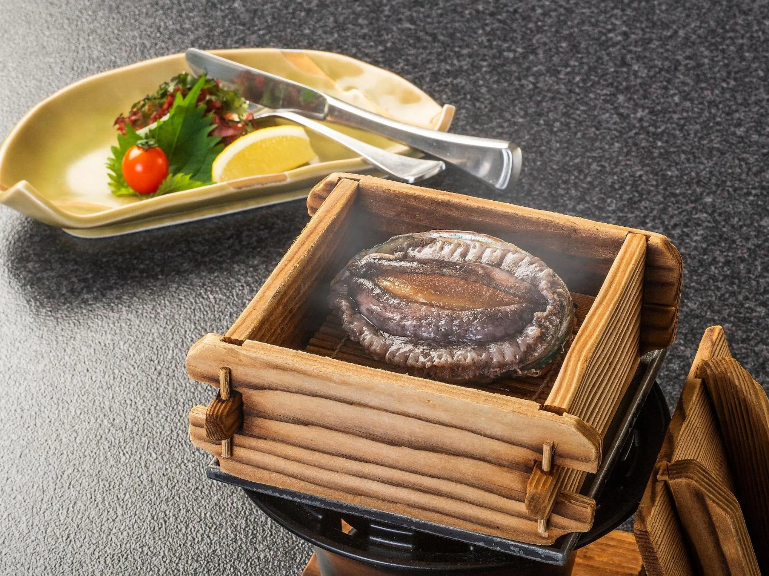 Food close-up in Shimoda Central Hotel