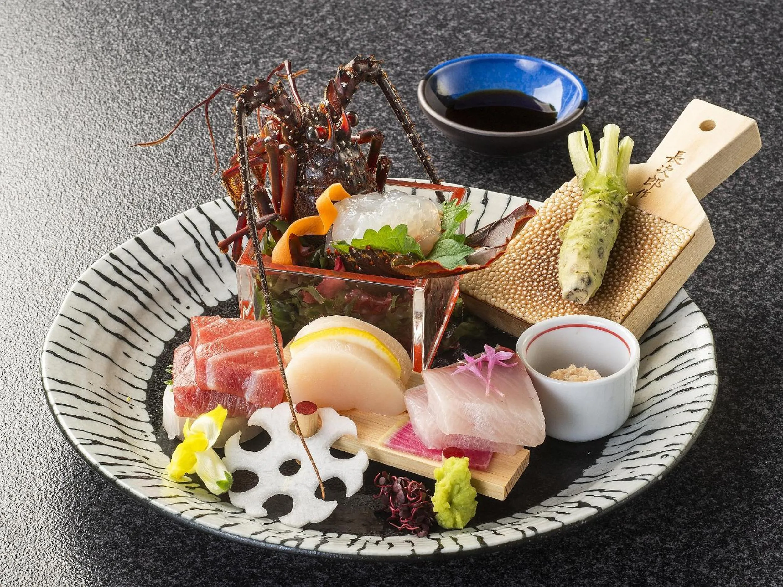Food close-up in Shimoda Central Hotel