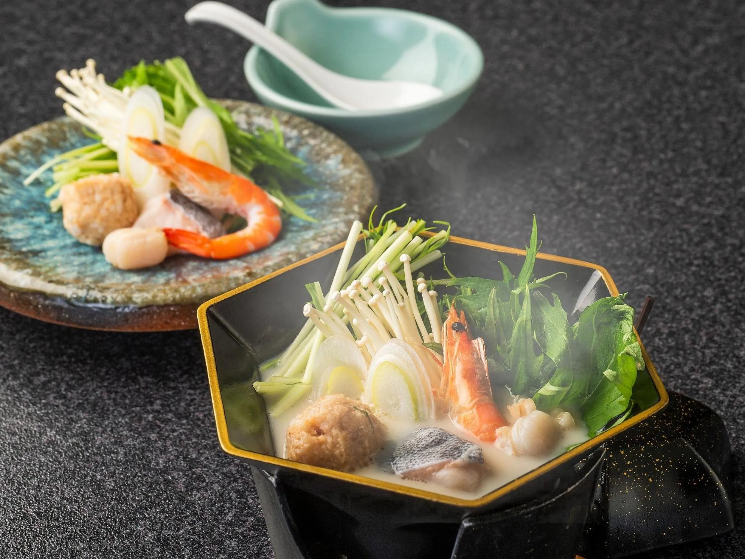 Food close-up in Shimoda Central Hotel