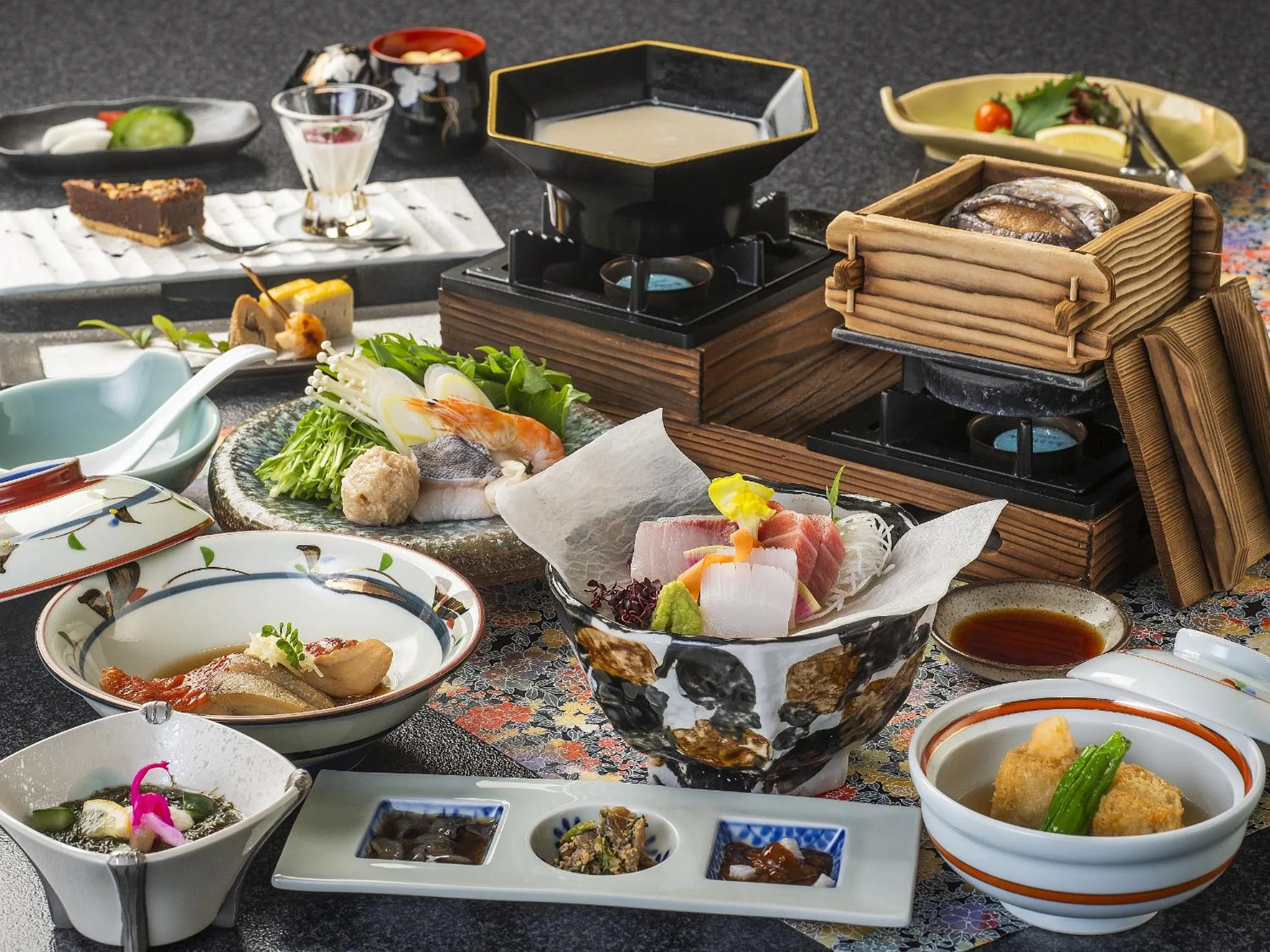 Food close-up in Shimoda Central Hotel