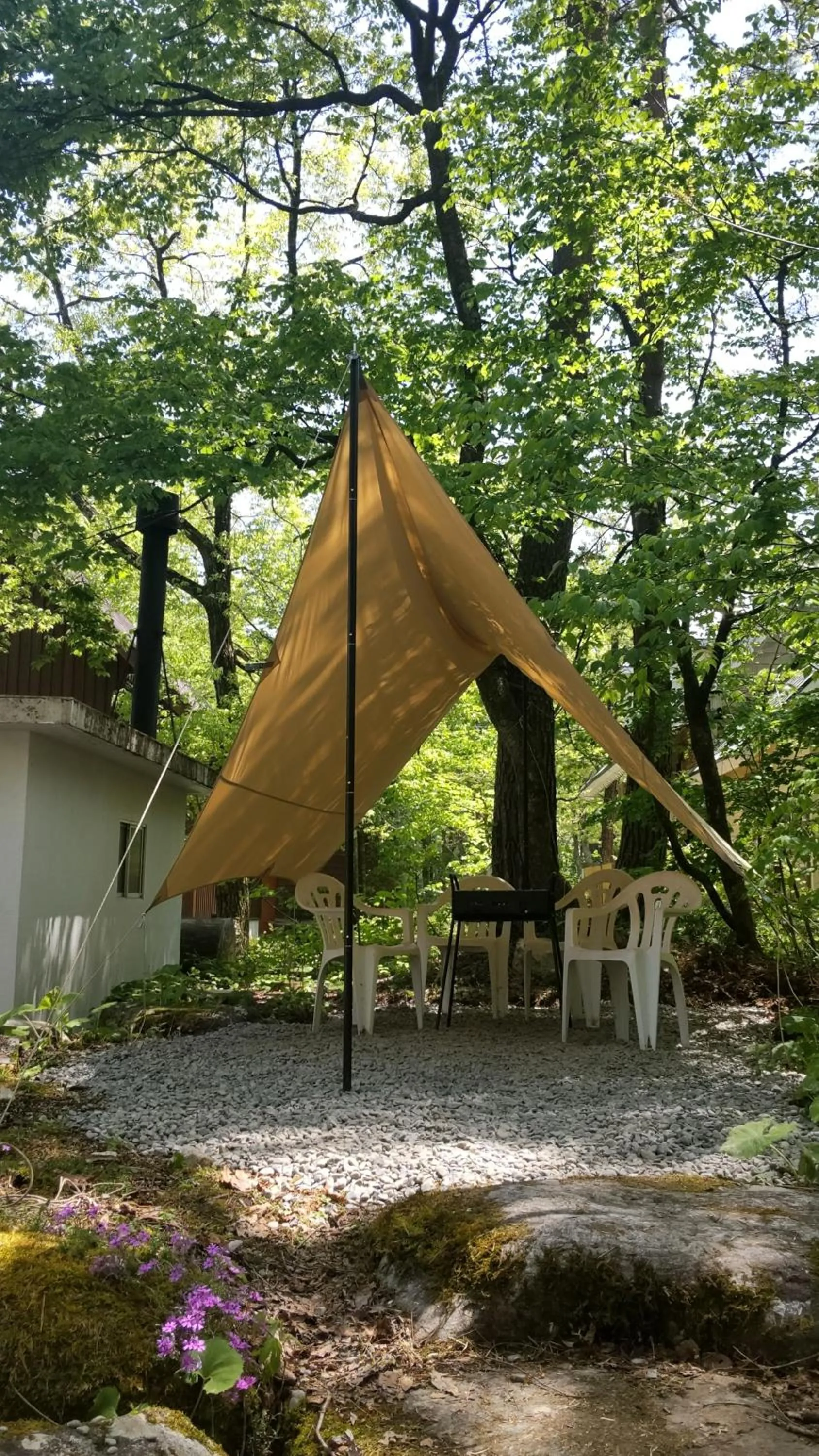BBQ facilities in Chateau Lausanne