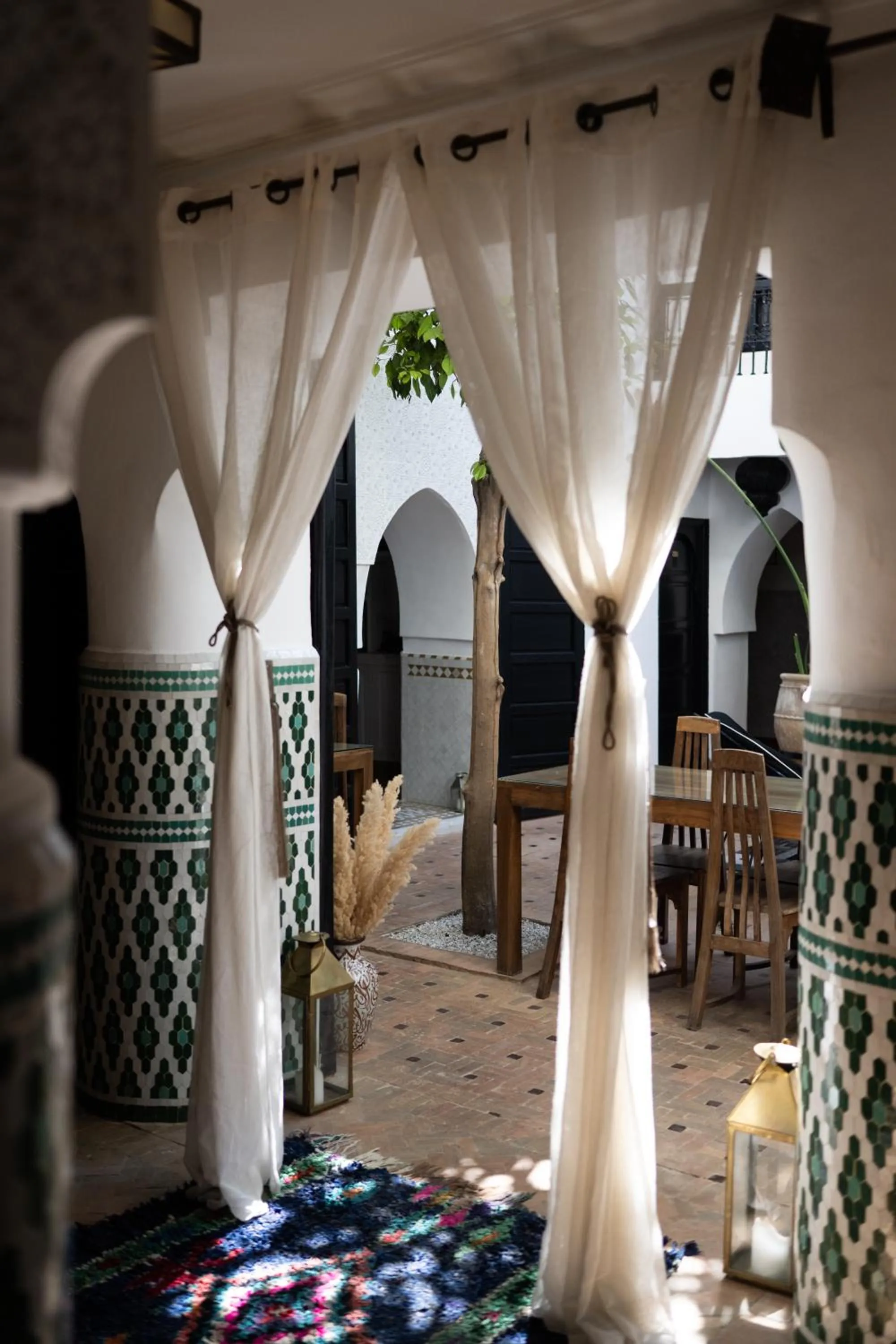 Patio in Riad Ajmal