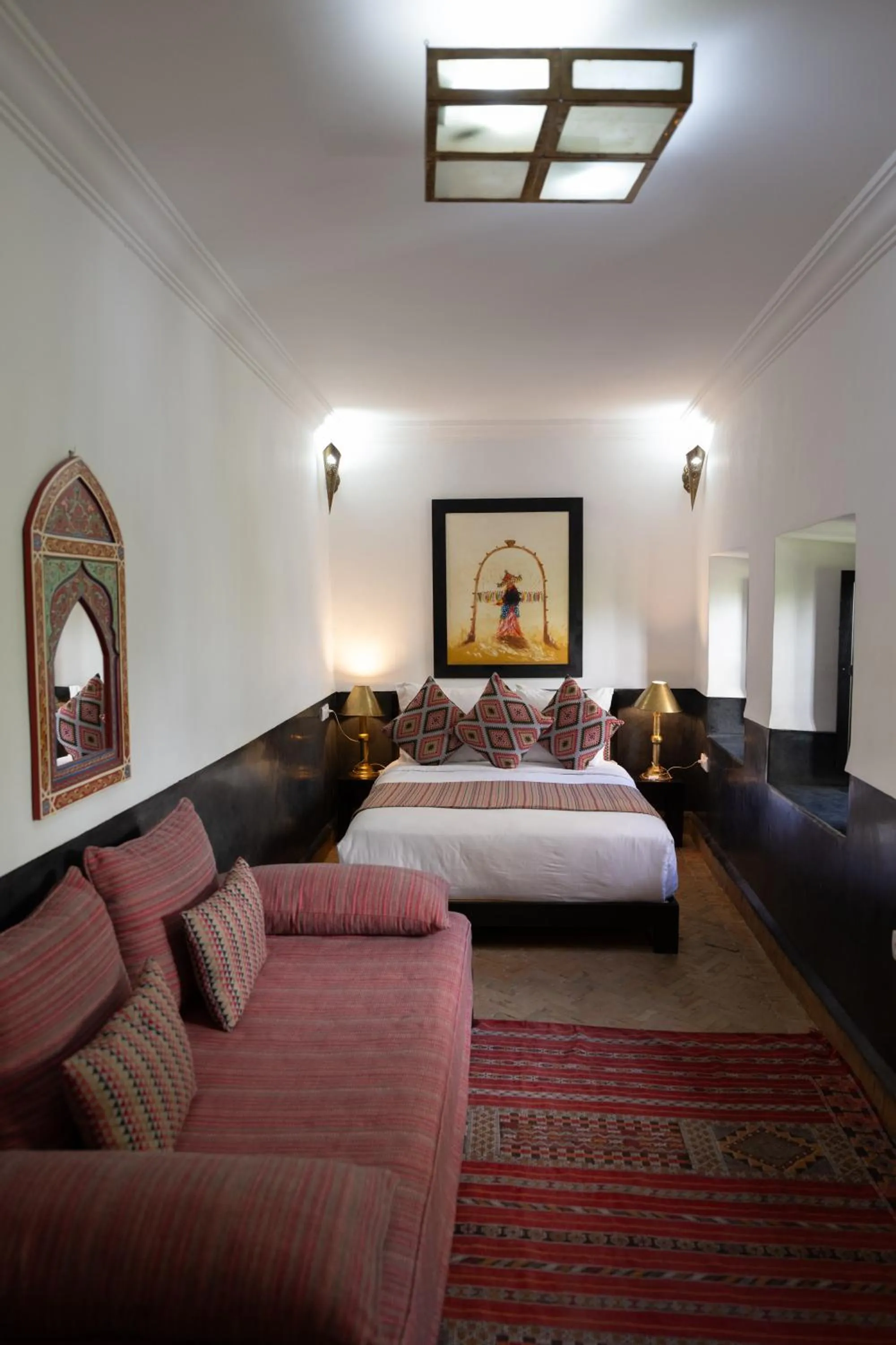 Photo of the whole room, Bed in Riad Ajmal