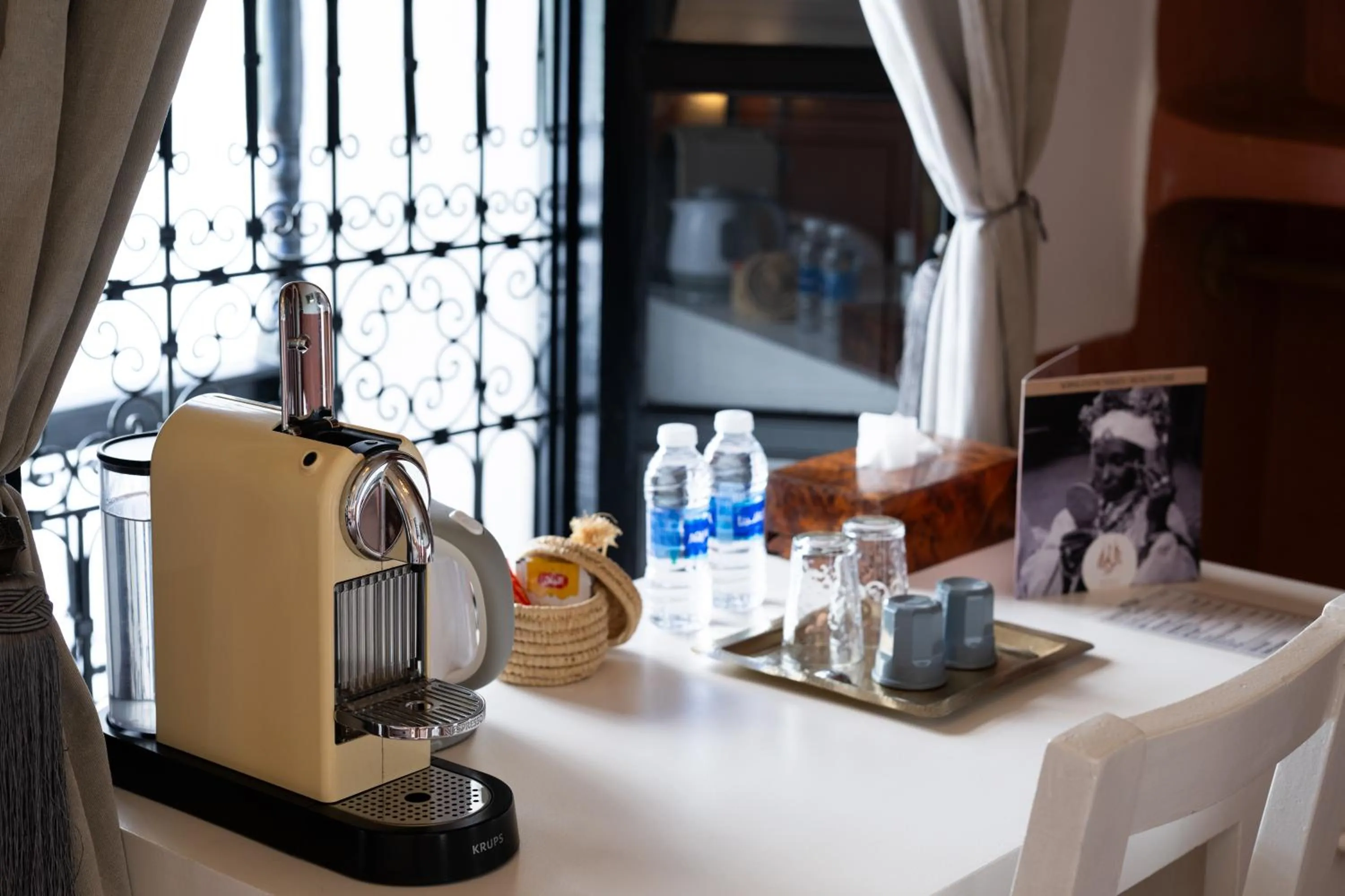 Seating area in Riad Ajmal