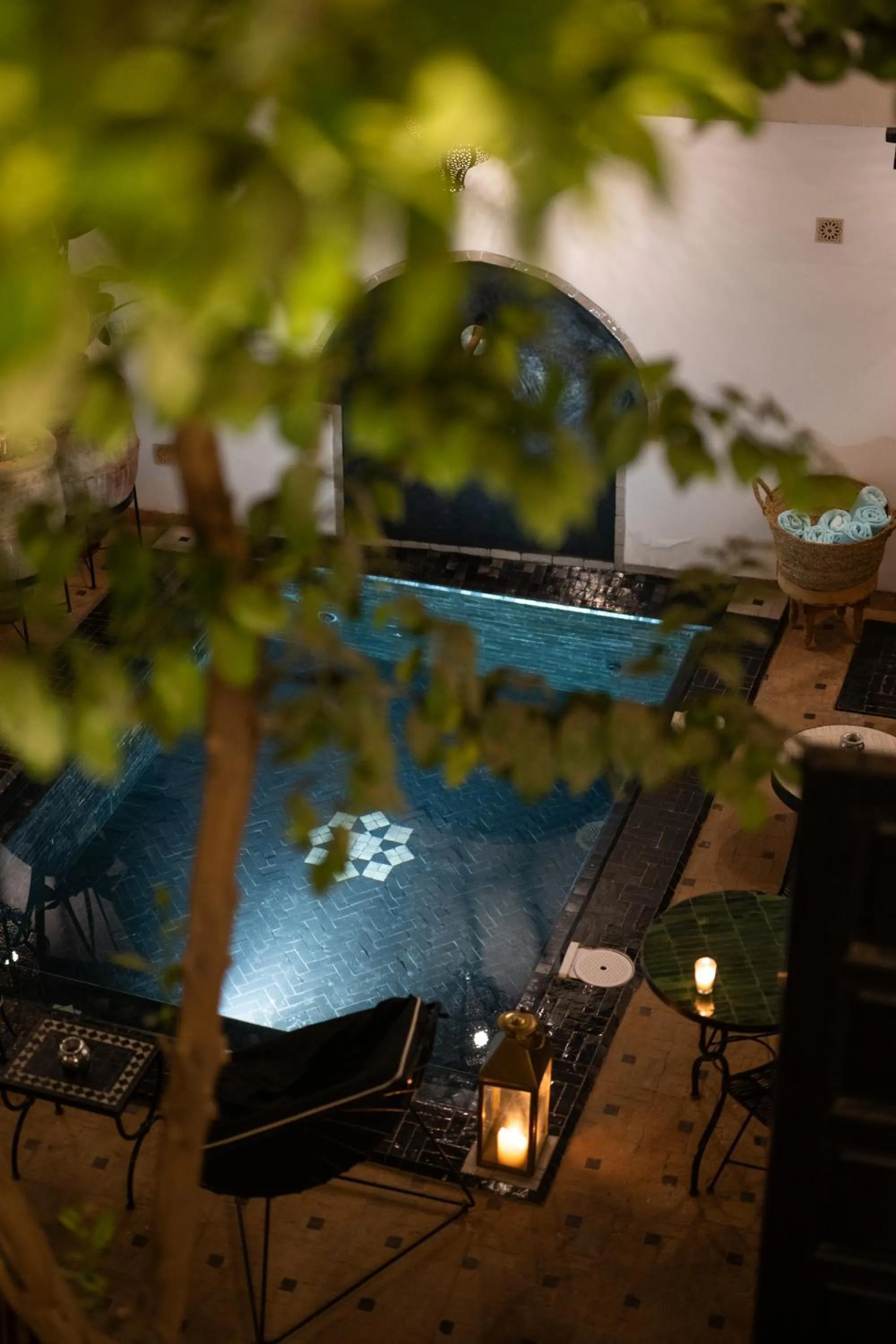 Swimming pool in Riad Ajmal