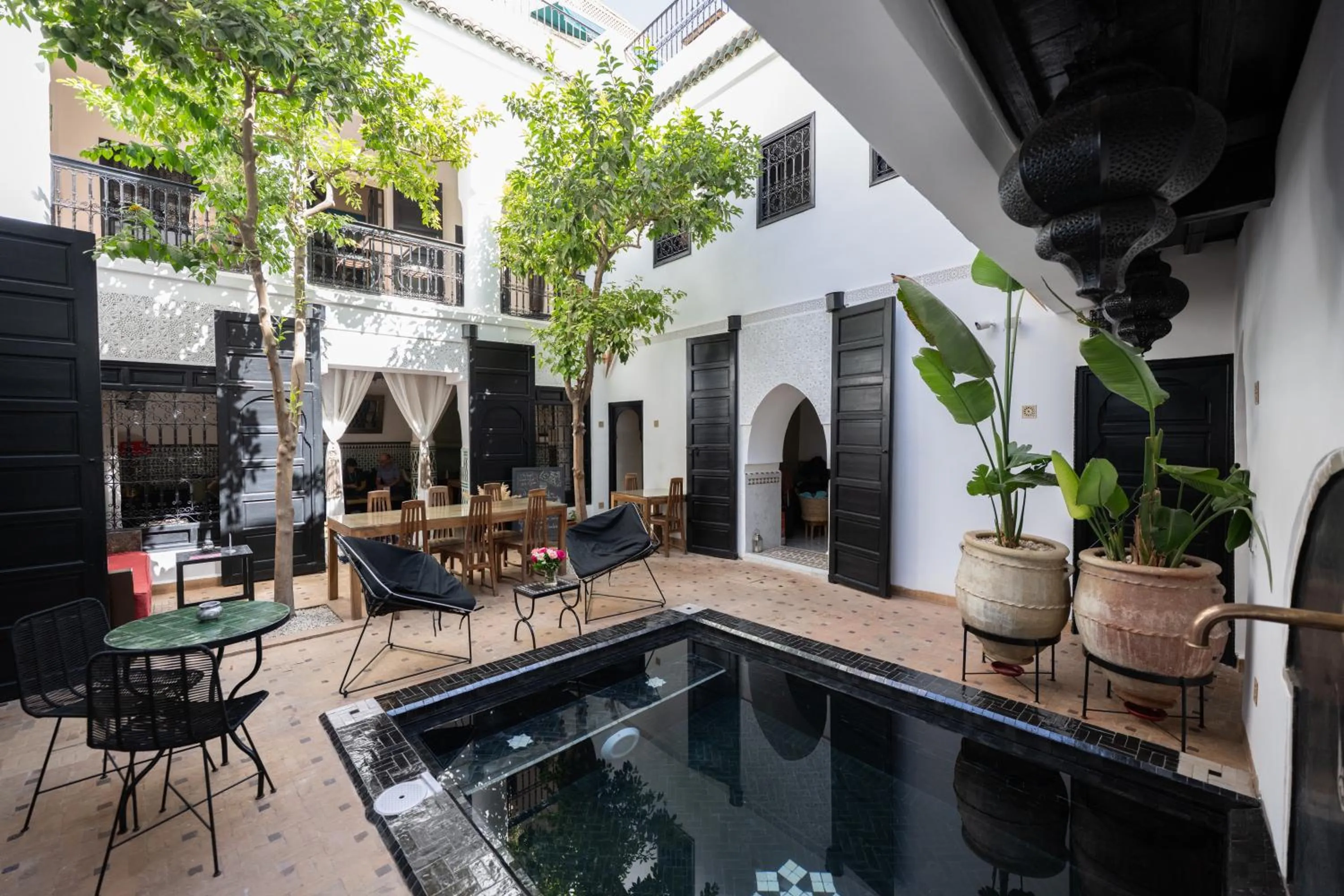 Patio in Riad Ajmal