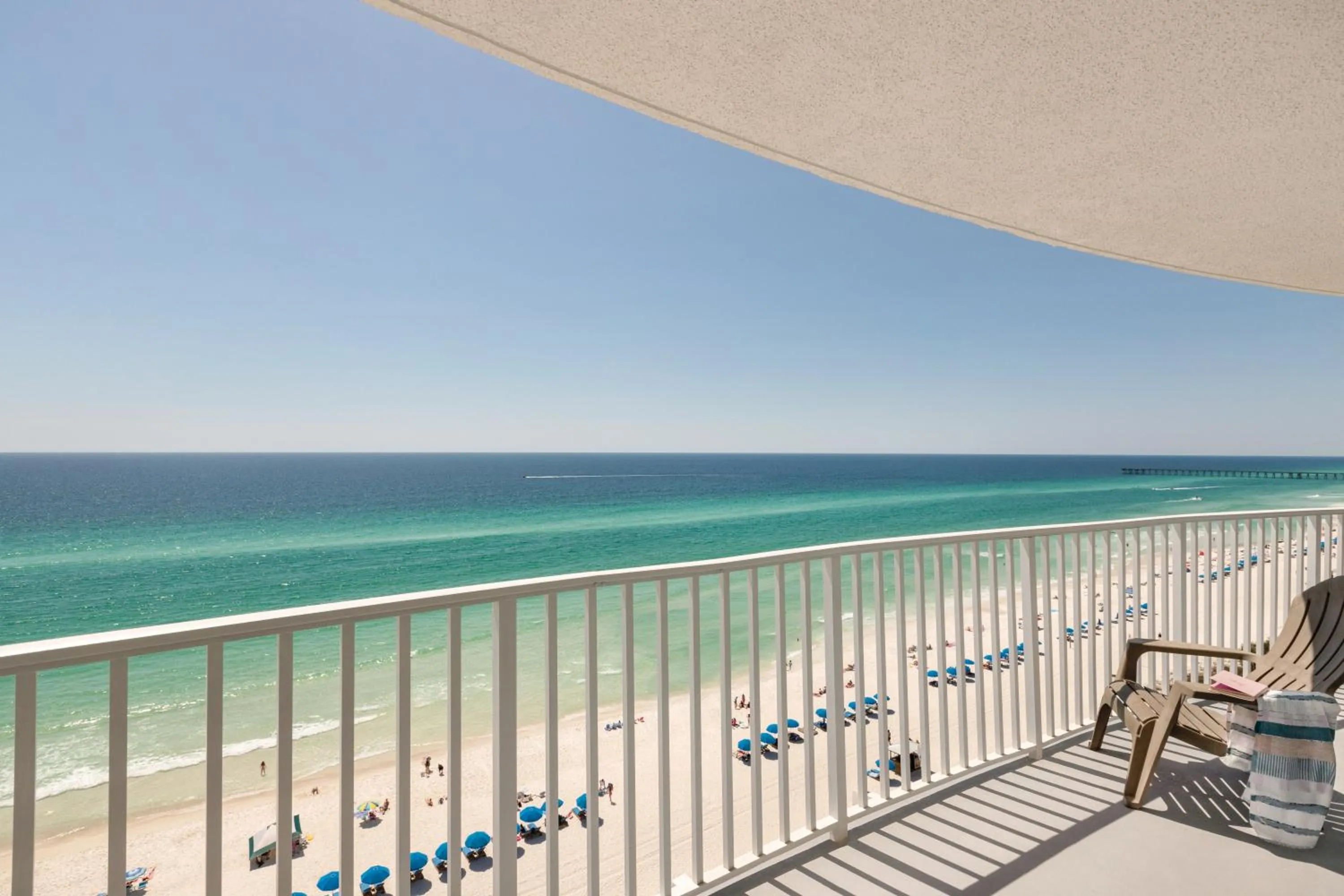 Balcony/Terrace in Radisson Beachfront Hotel - Panama City Beach