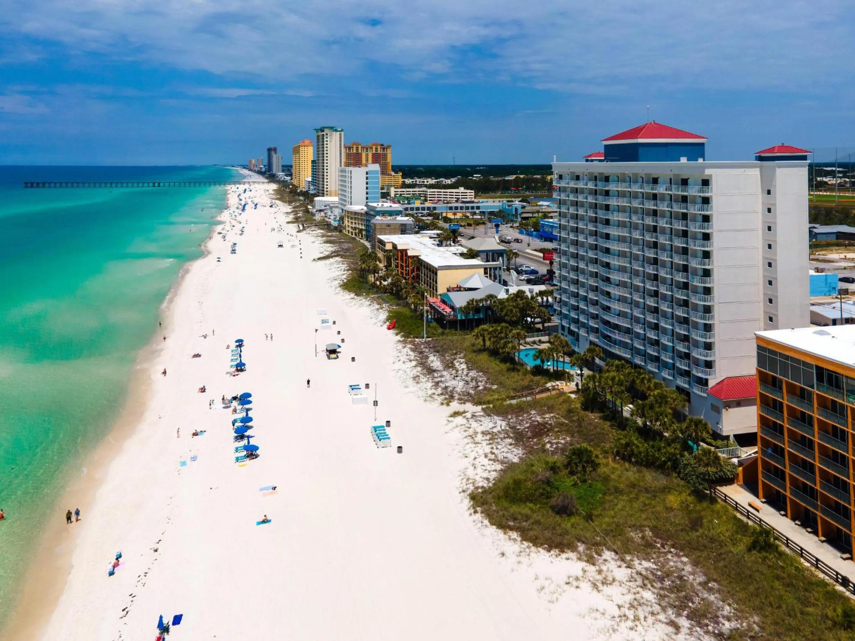 Property building in Radisson Beachfront Hotel - Panama City Beach