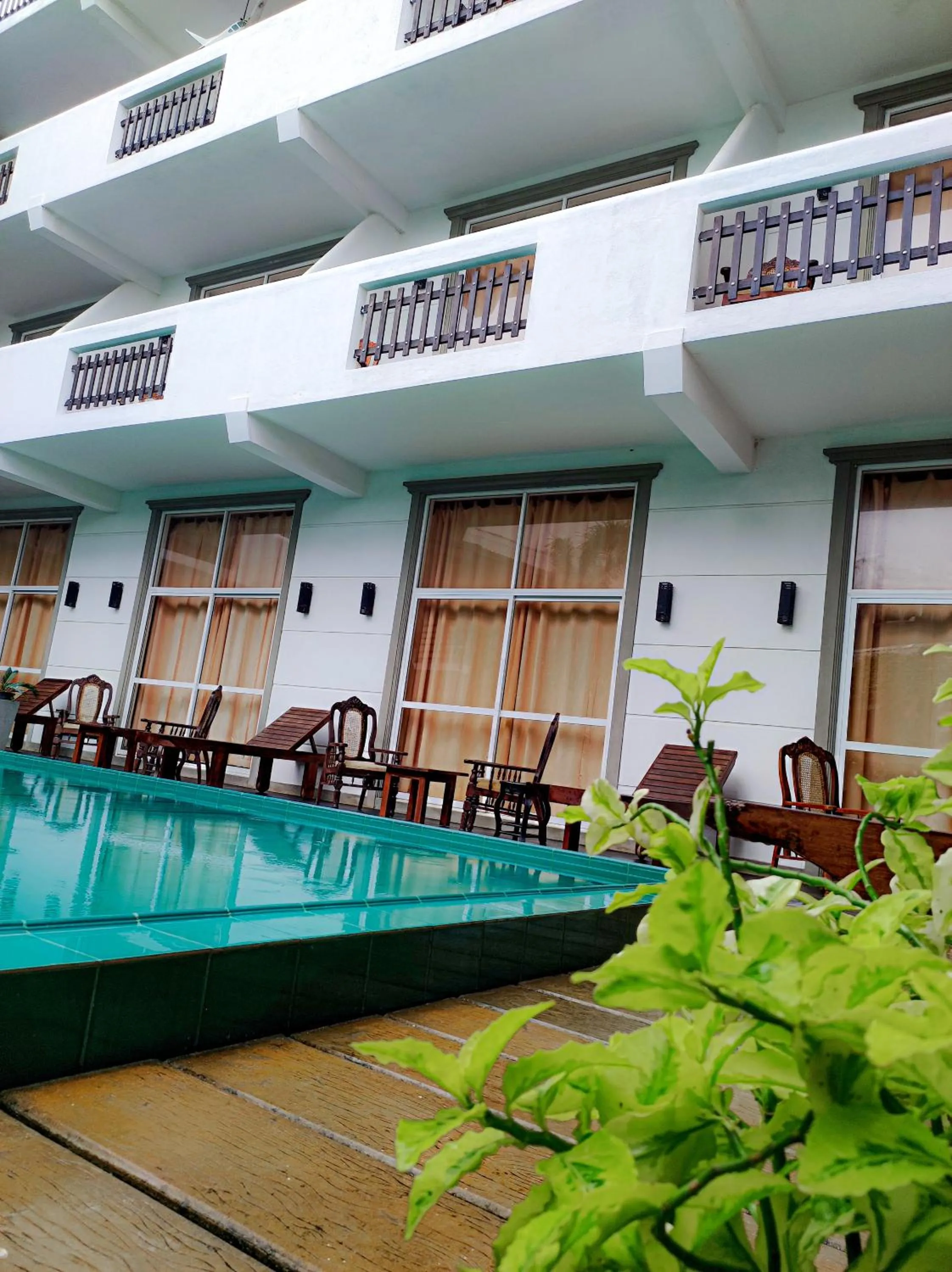 Balcony/Terrace in Nil Diya Beach Resort