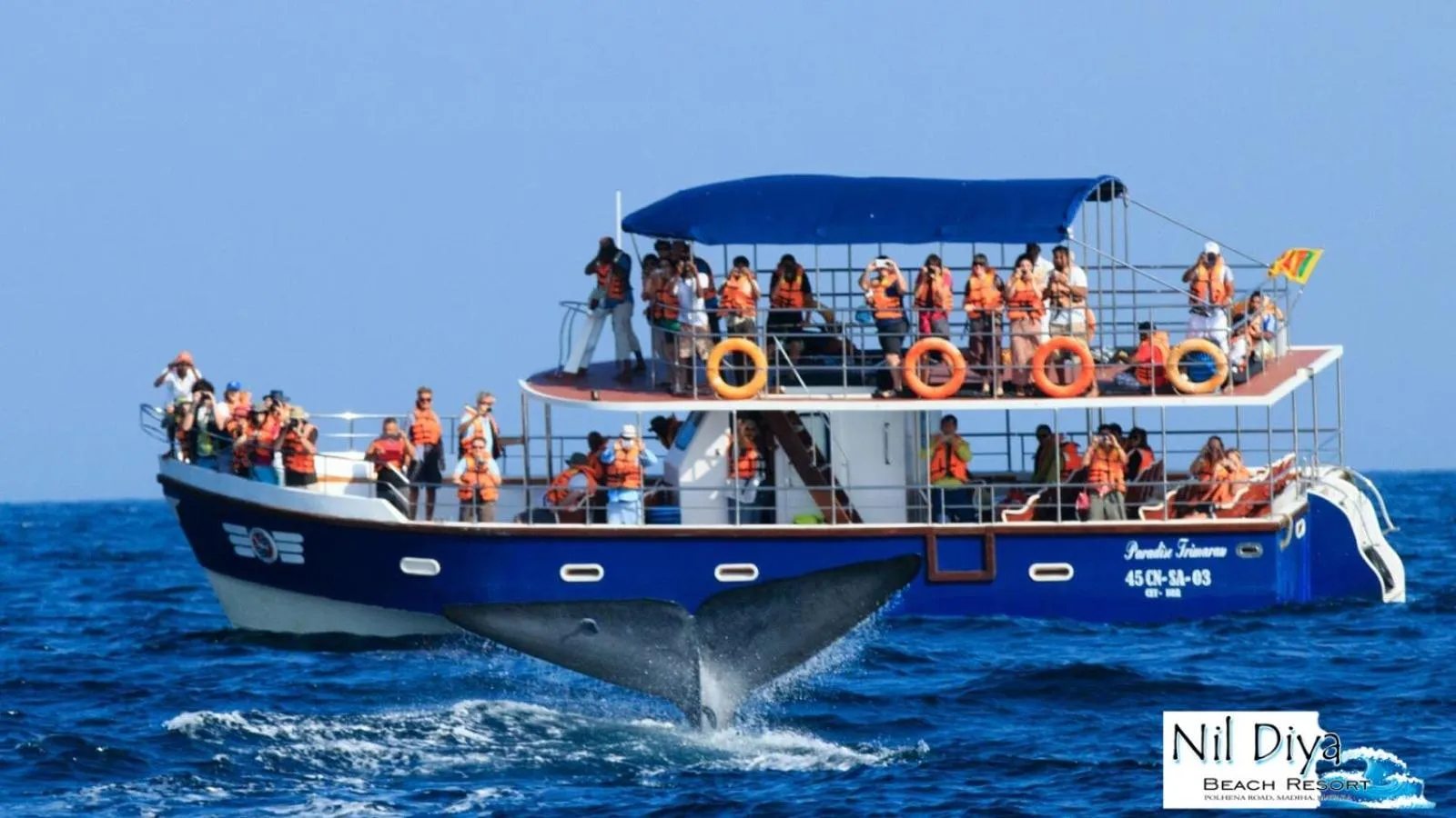 People in Nil Diya Beach Resort