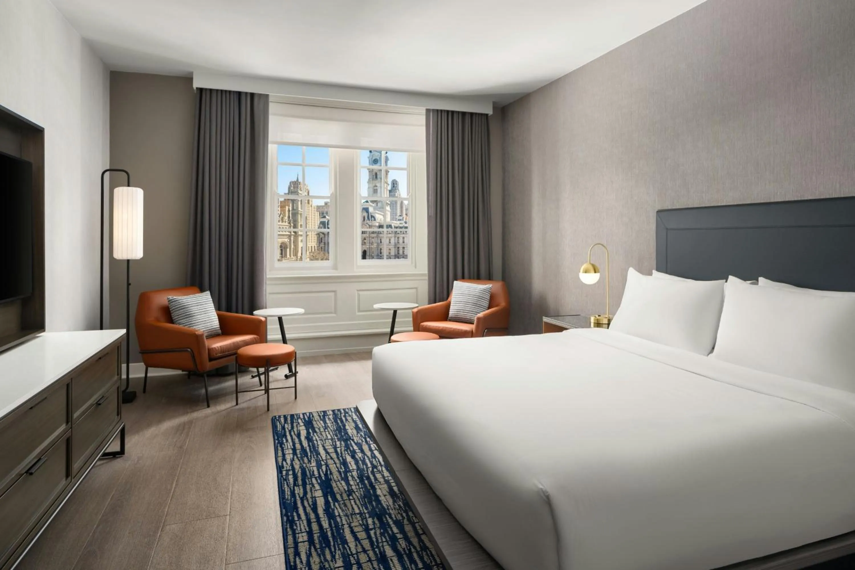 Bedroom, Bed in Courtyard by Marriott Philadelphia Downtown