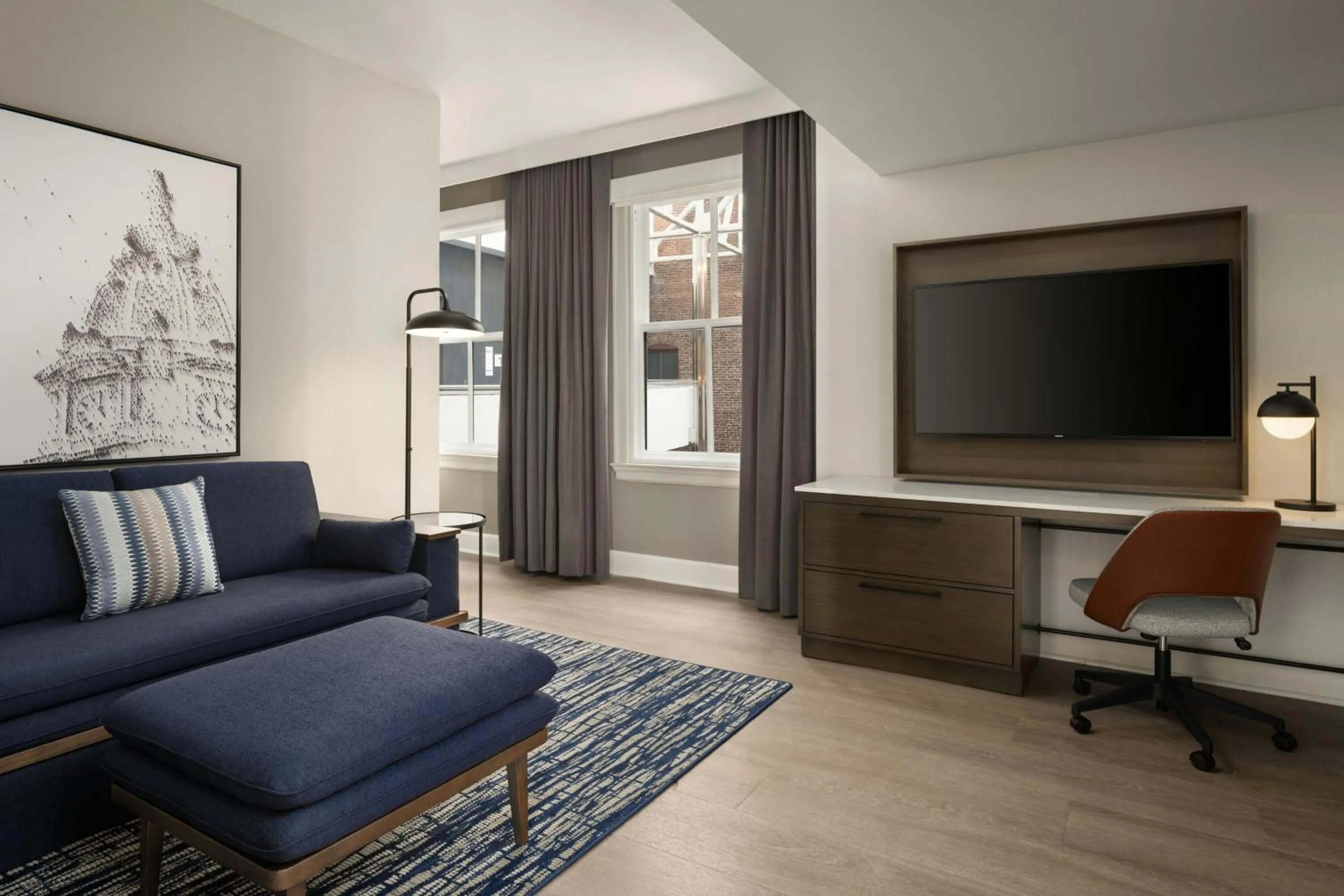 Living room in Courtyard by Marriott Philadelphia Downtown