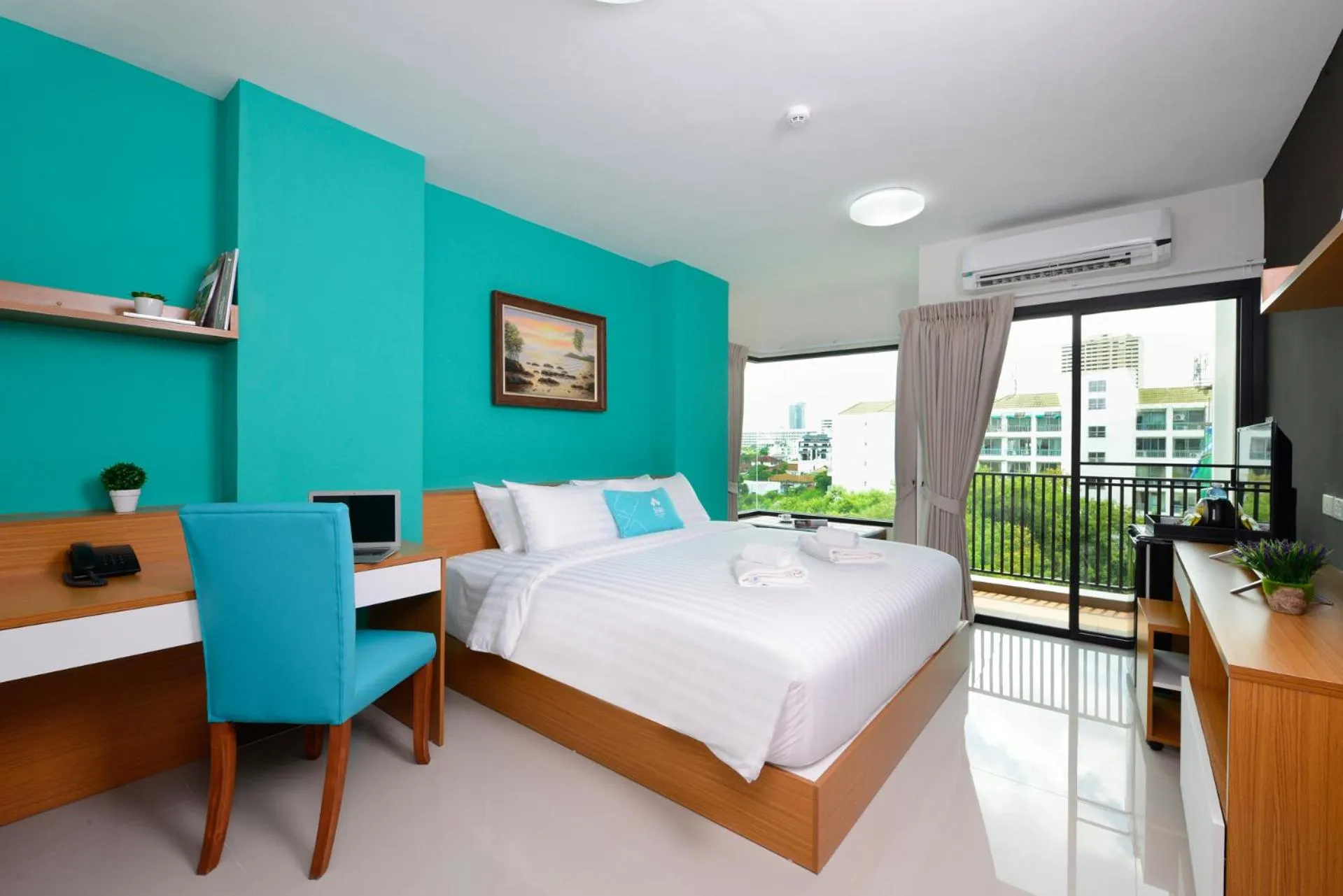 Bed in SiRi Ratchada Bangkok