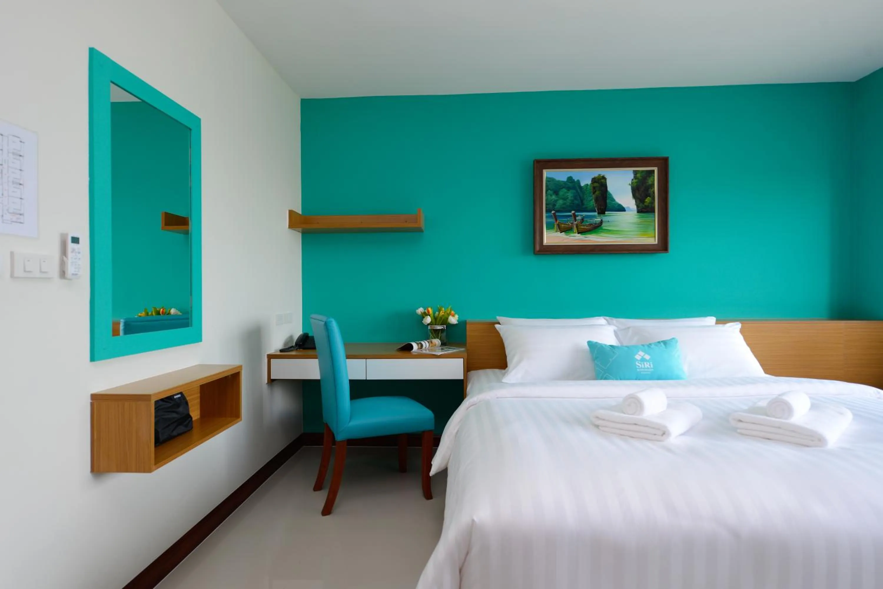 Bed in SiRi Ratchada Bangkok